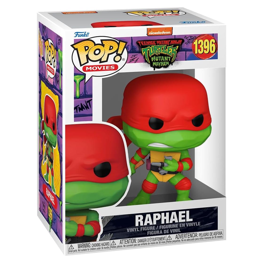 Funko Pop! Tortugas Ninja Raphael - Figura de Vinilo 9.5 cm