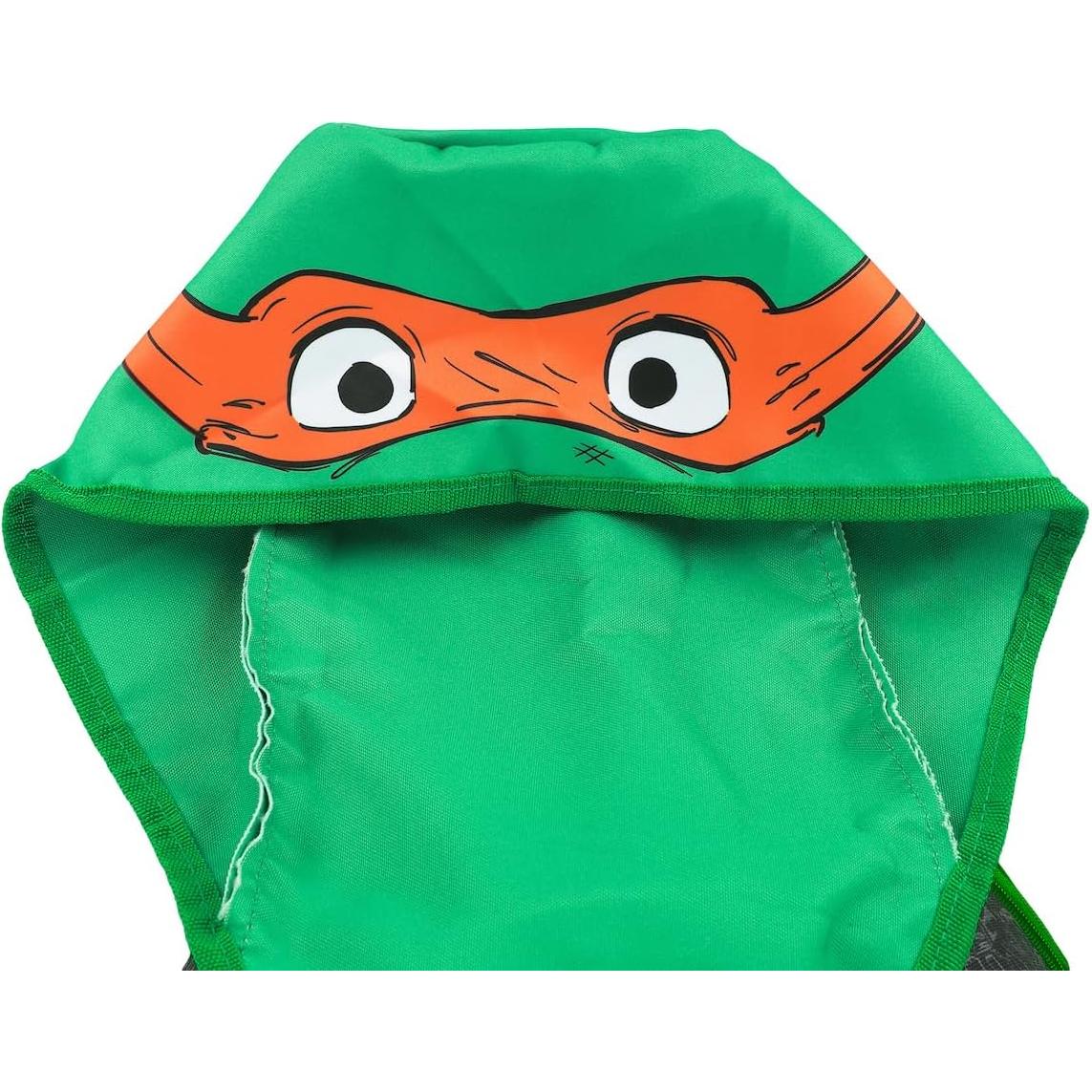 Mochila Tortugas Ninja Bioworld 40.6 cm con Capucha