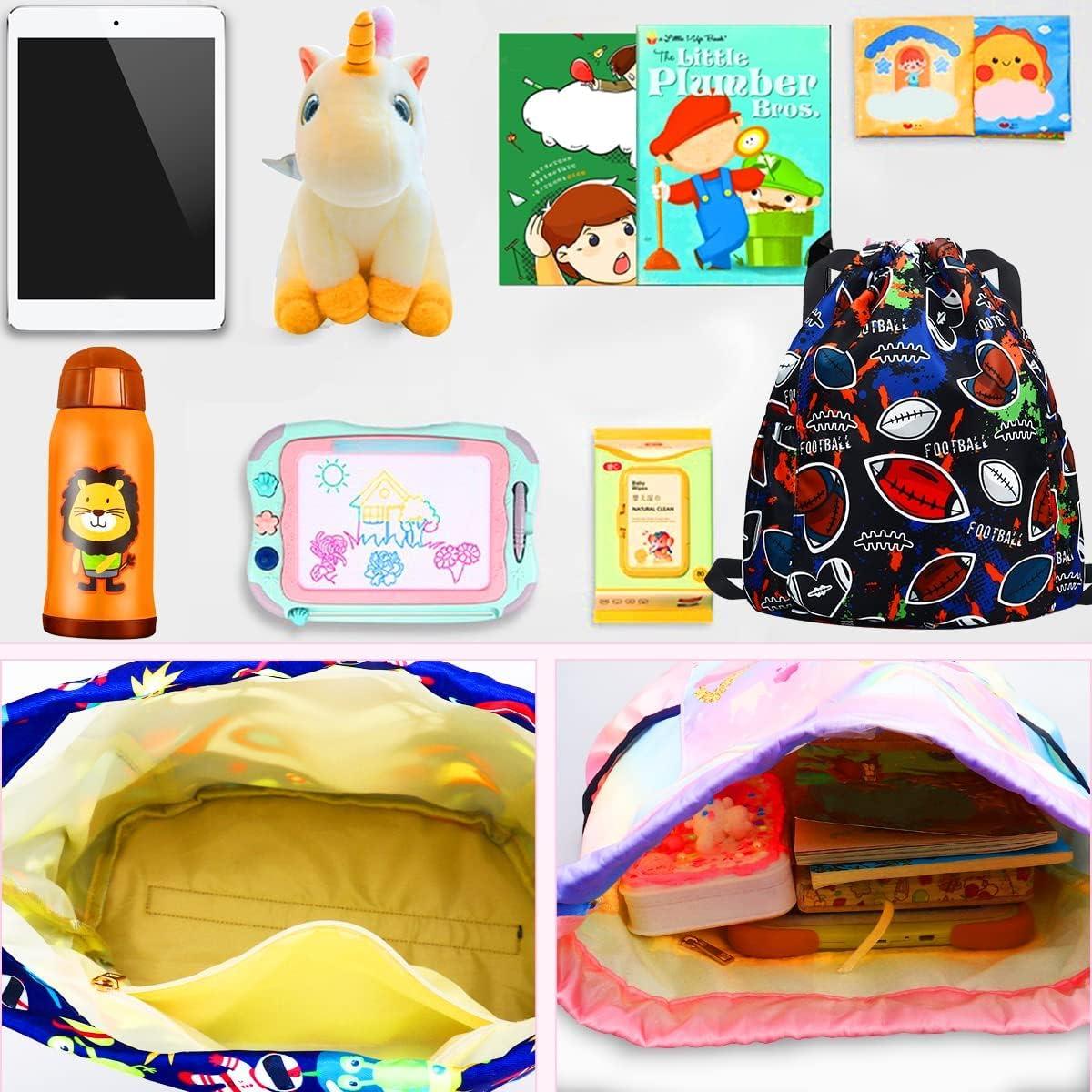 Mochila con Cordón RHCPFOVR para Niñas - 20L, Ligera y Duradera