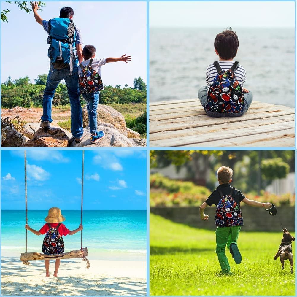 Mochila con Cordón RHCPFOVR para Niñas - 20L, Ligera y Duradera