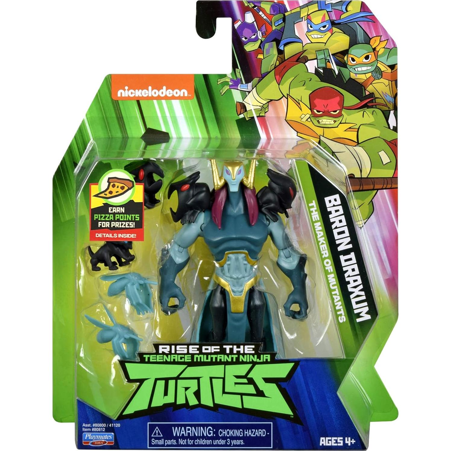 Figura de Acción Baron Draxum TMNT Playmates 12 cm