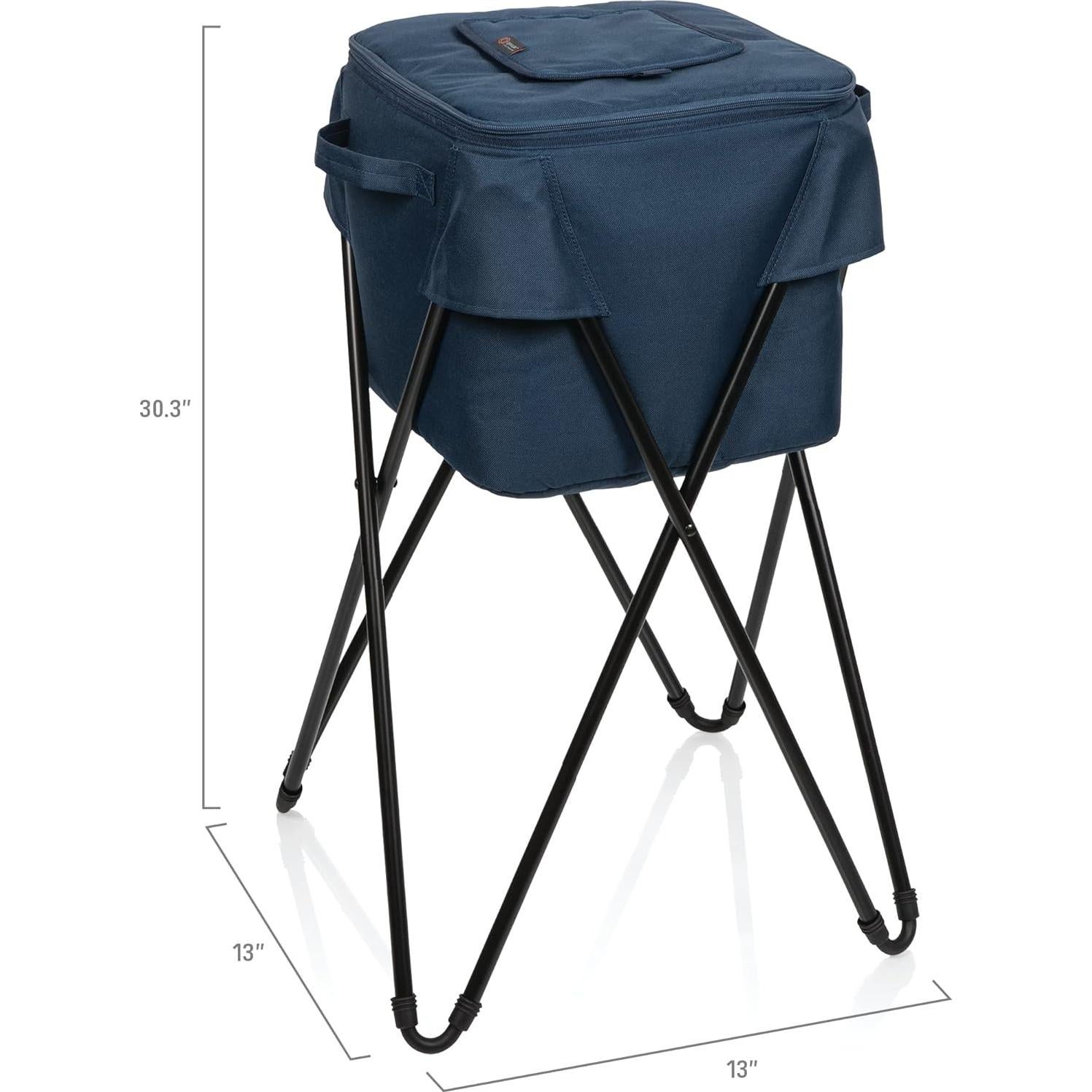 Cooler de Fiesta Camping Oniva 48 Latas Azul Marino Portátil