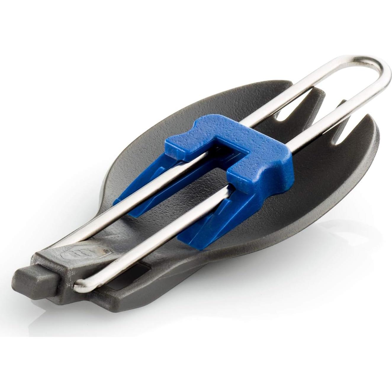Cuchara Tenedor Plegable GSI Outdoors Azul 15.5 cm