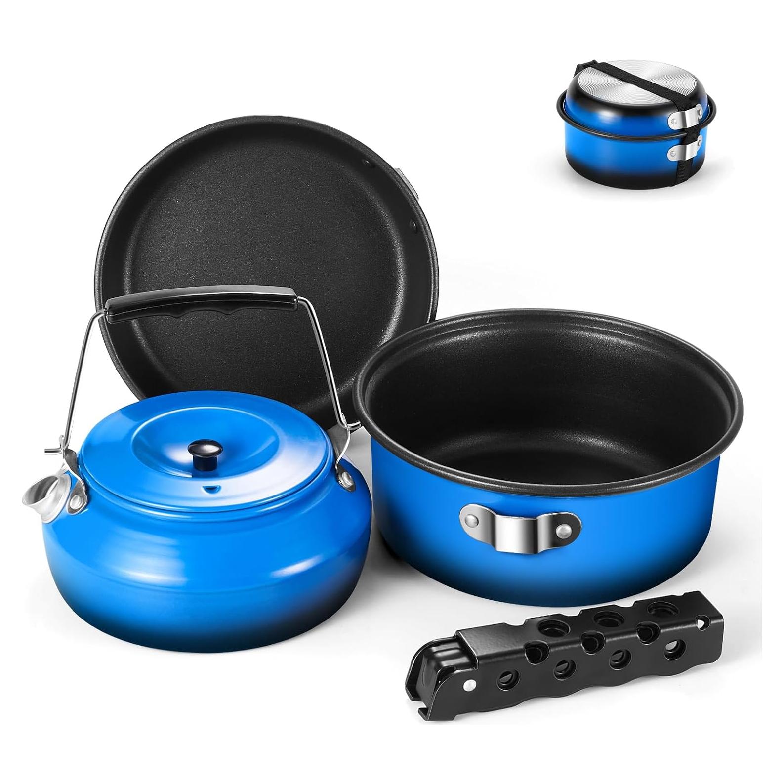 Juego de Utensilios de Cocina para Camping Odoland 5 Piezas