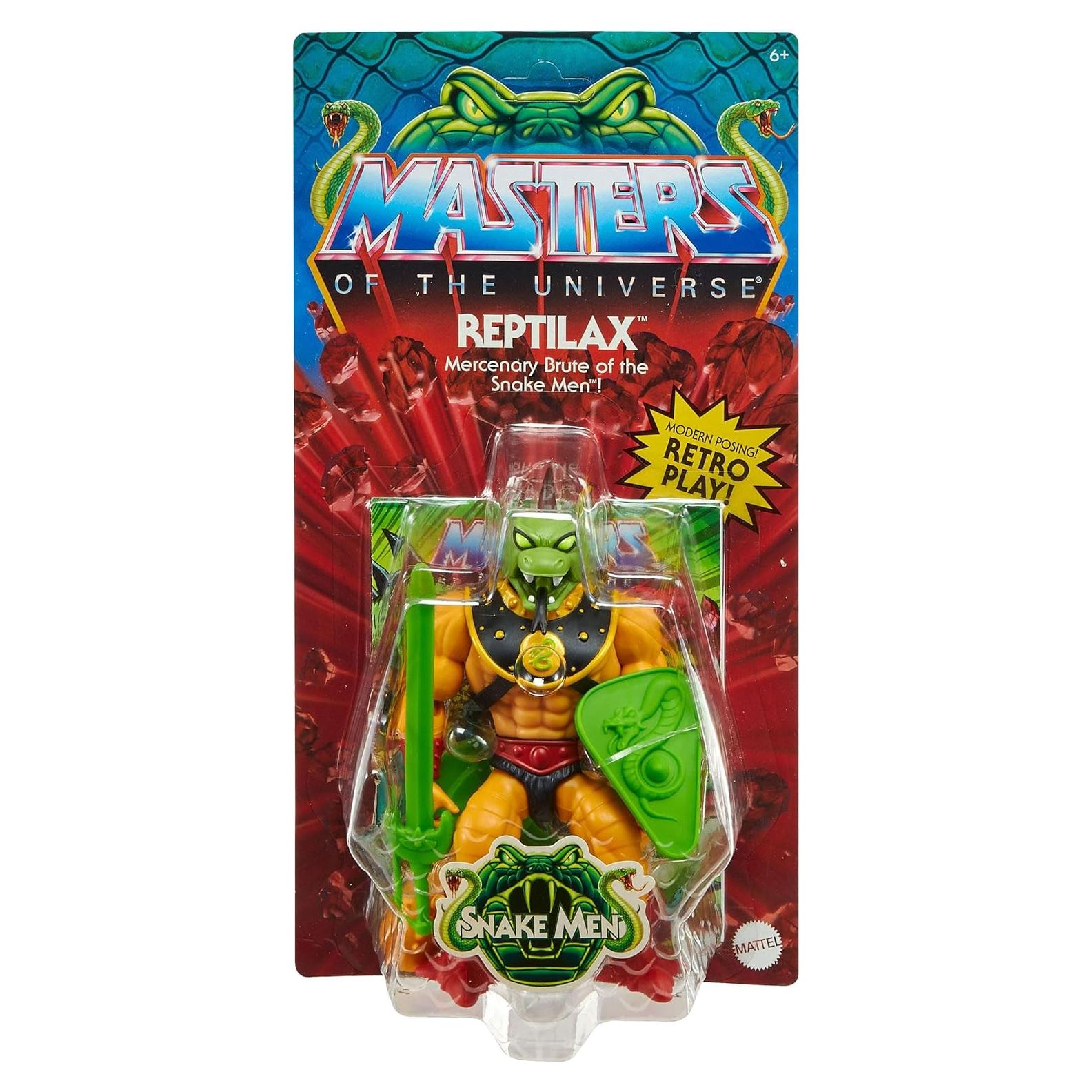 Figurita de Acción Reptilax Mattel Masters of the Universe 14 cm