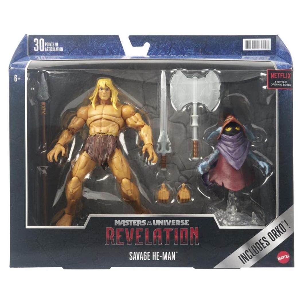 Figura de Acción He-Man Salvaje Masterverse 30+ Juntas 17,78 cm