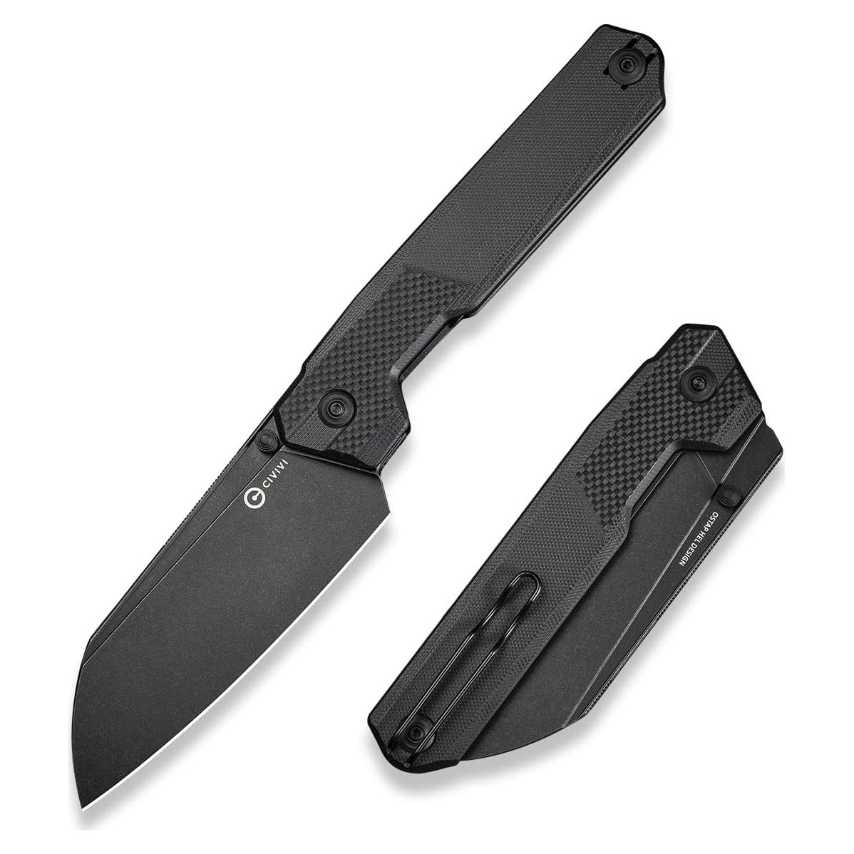 Cuchillo Plegable CIVIVI Hid 10.52 cm 14C28N Mango G10 Negro