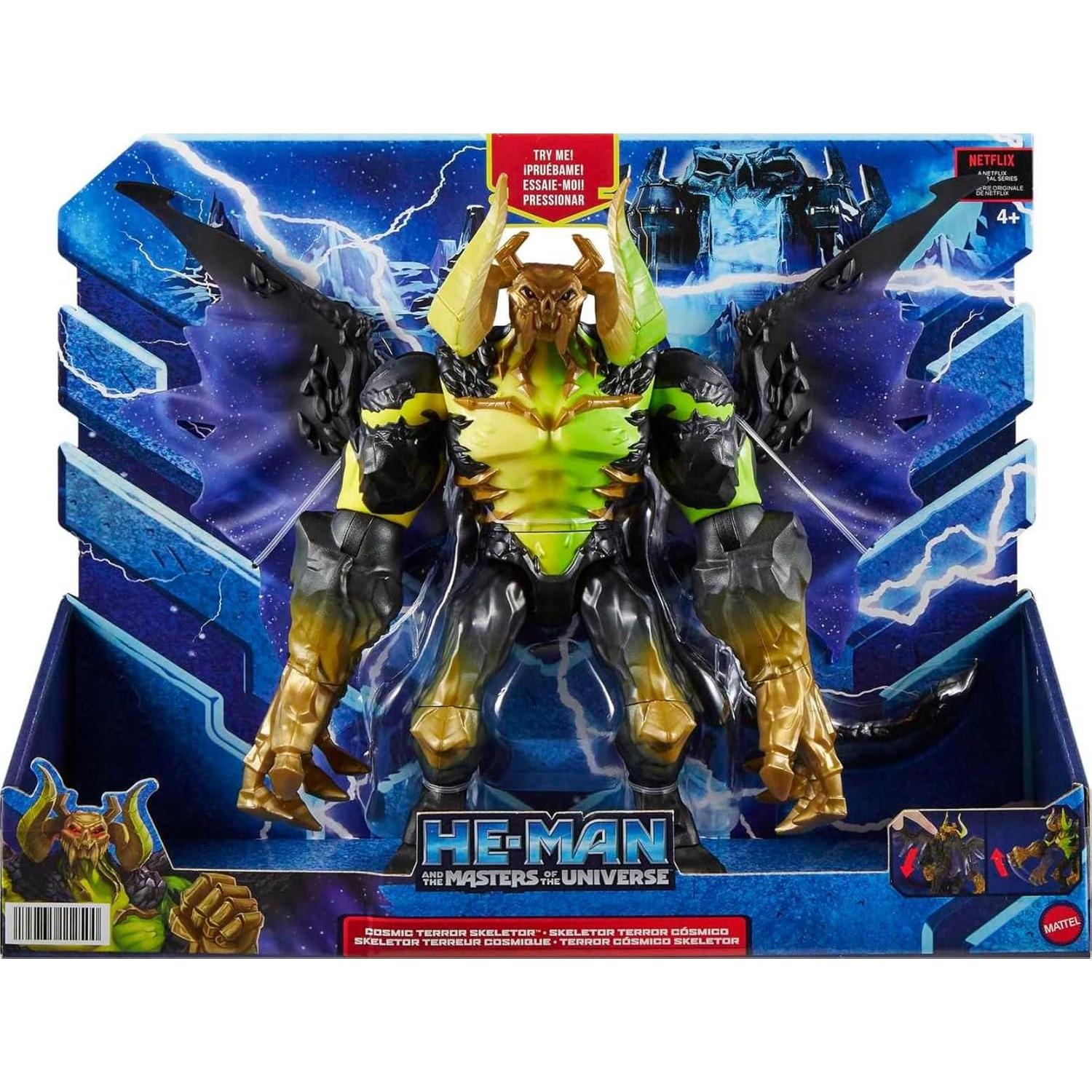 Figura de acción Skeletor Terror Cósmico Mattel 24 cm