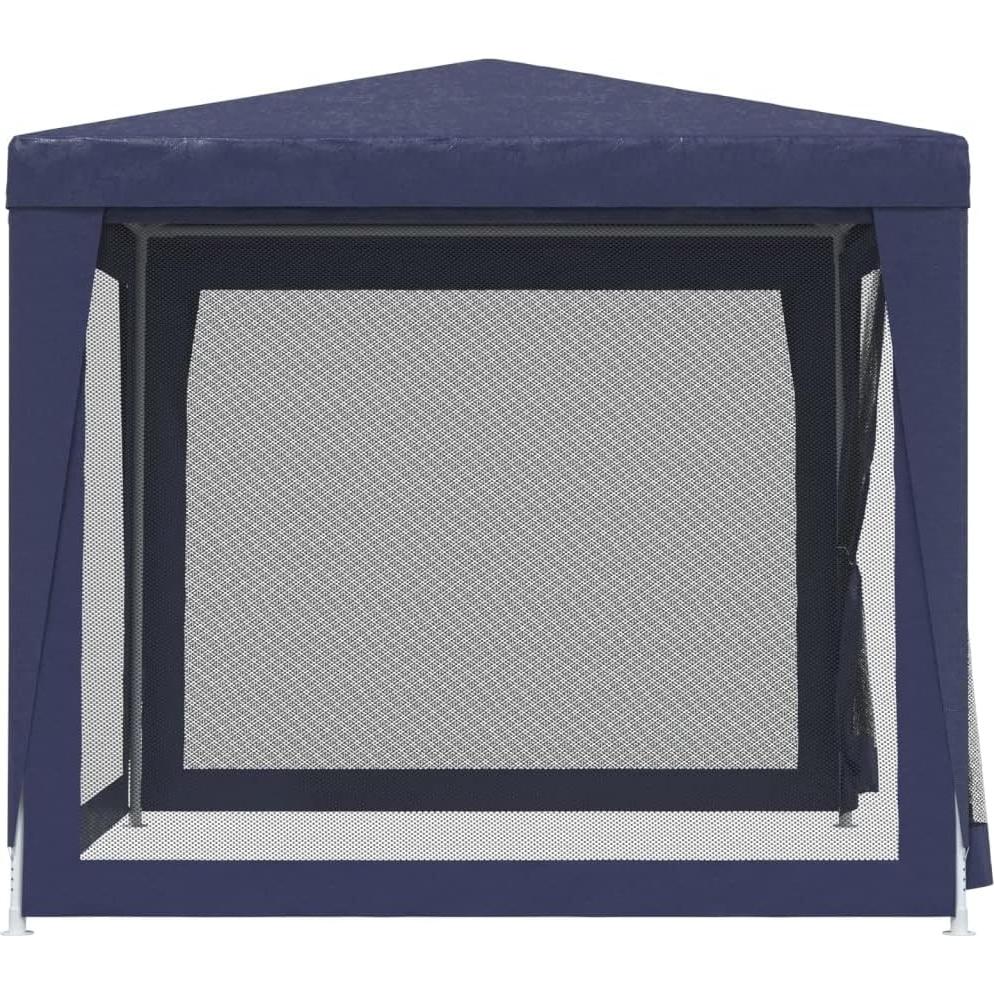 Carpa de Fiesta RINDIGOO 250x250cm Azul con Paredes de Malla