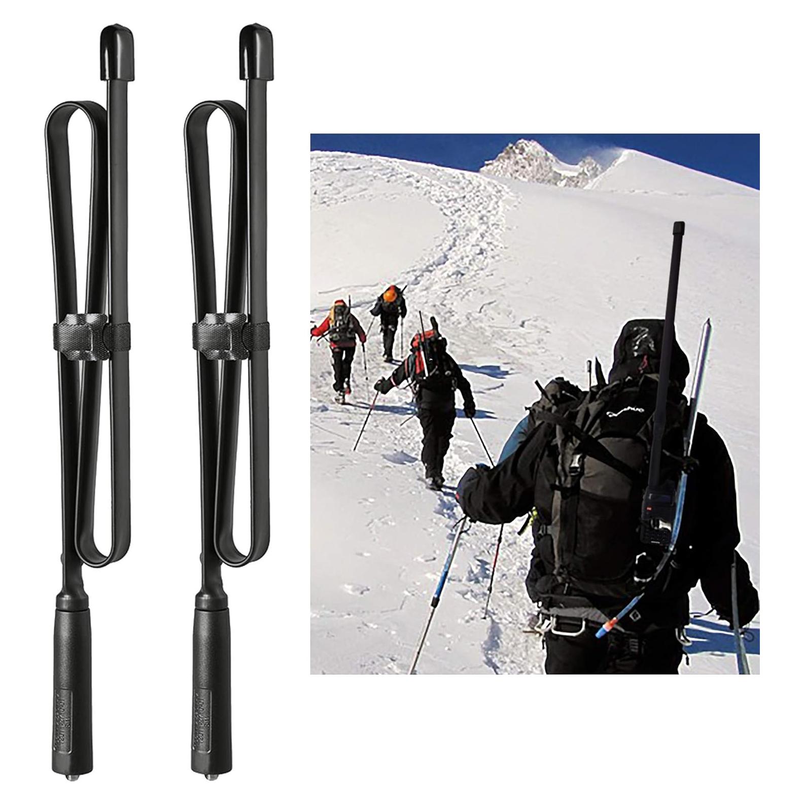 Antena Plegable Bingfu SMA Femenina 79 cm Doble Banda VHF UHF