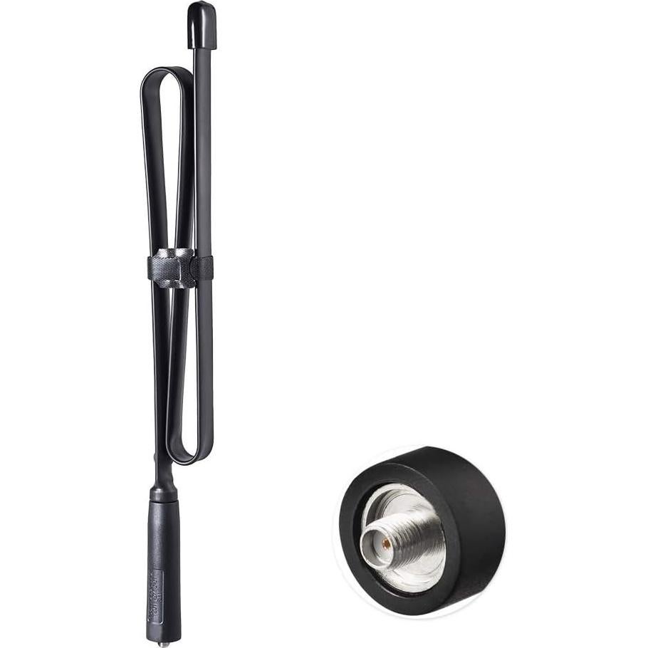 Antena Plegable Bingfu SMA Femenina 79 cm Doble Banda VHF UHF