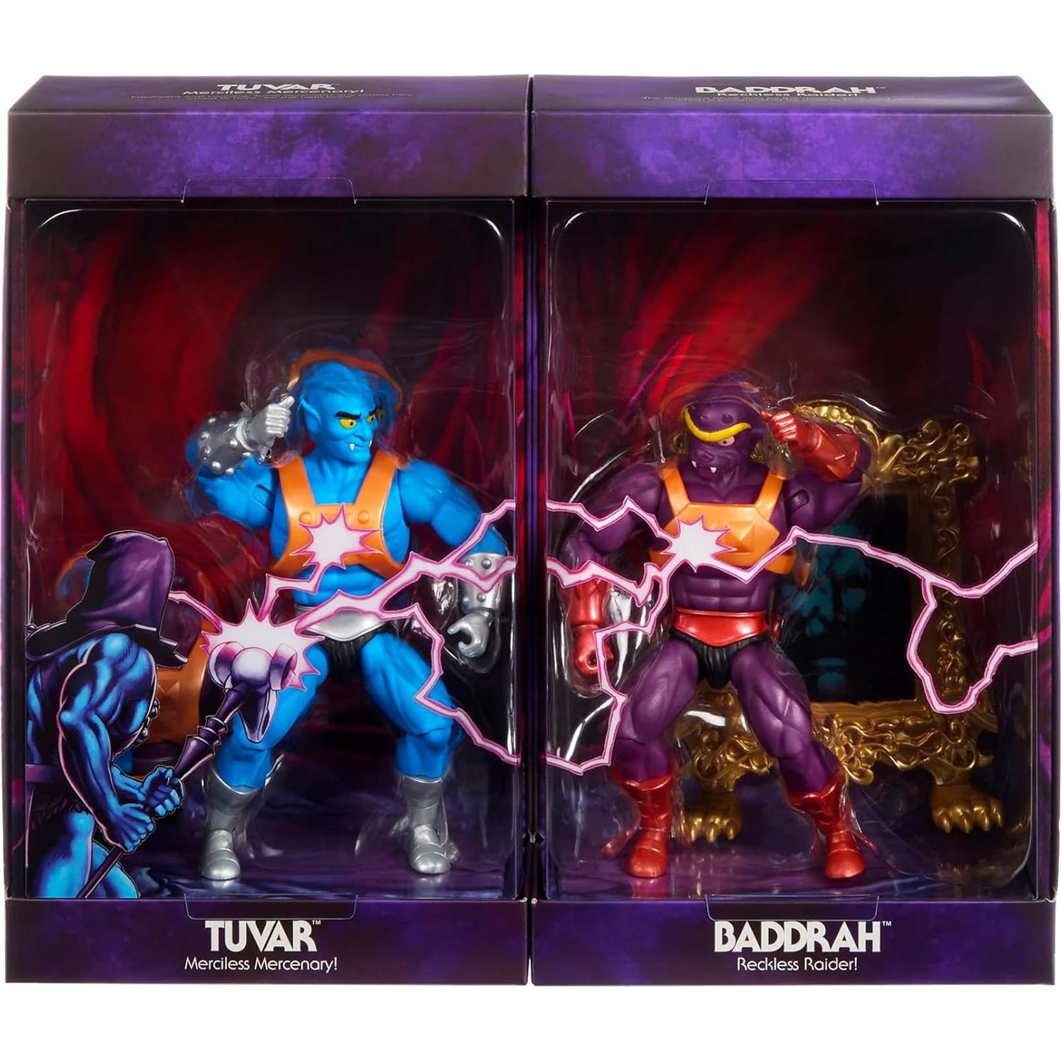 Masters of the Universe Origins Dos Malos SDCC 2024 Exclusivo - Multipack con Espejo y Cómic