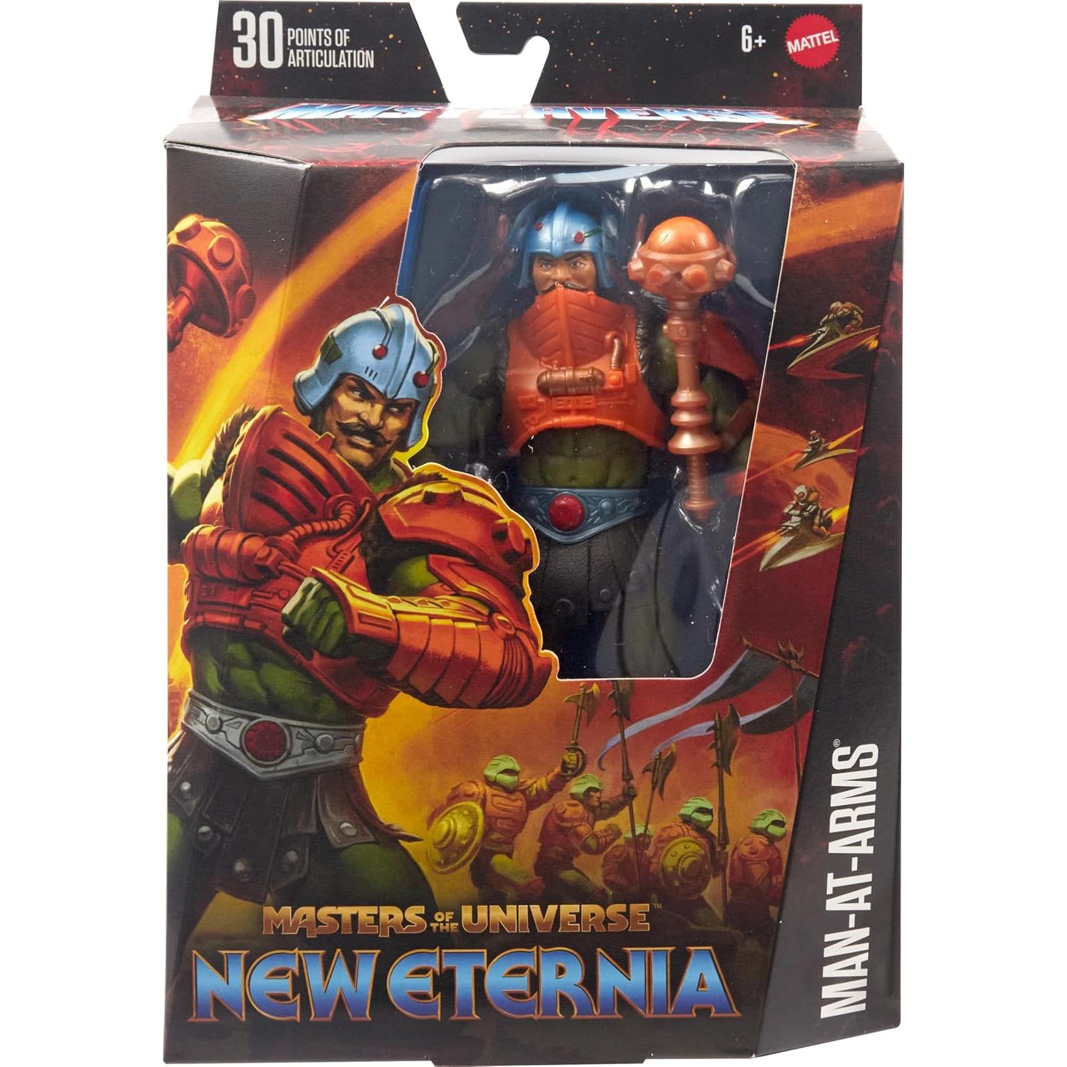 Figura de Acción Man-At-Arms Masterverse 17,78 cm Mattel