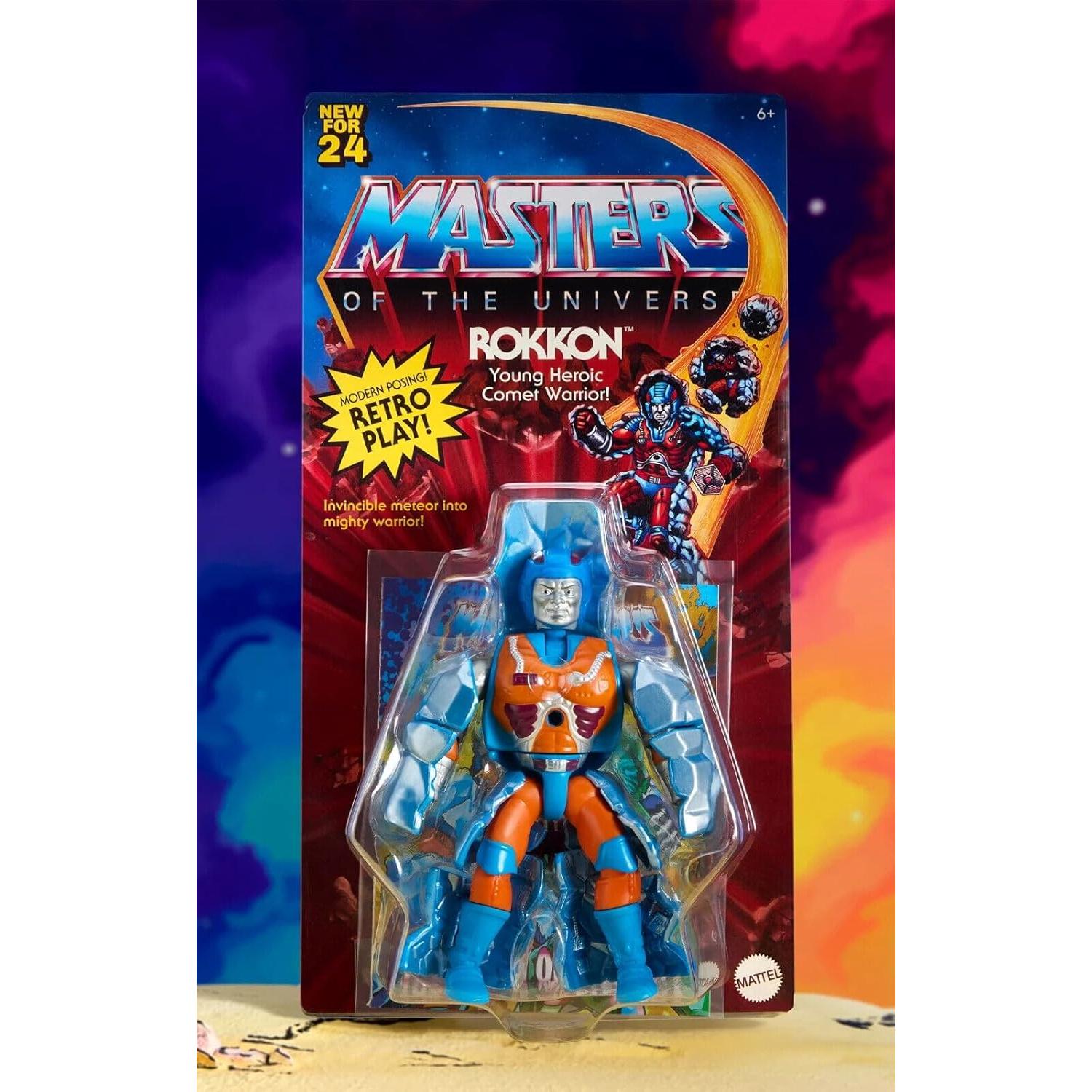 Figura de Acción Masters of the Universe Rokkon 14 años+