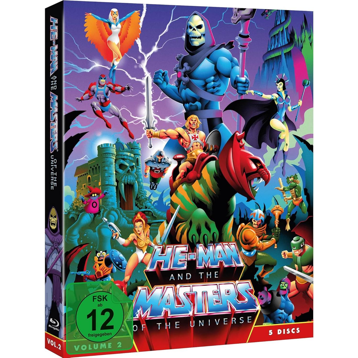 He-Man y los Masters del Universo Vol. 2 - 5 Blu-rays HD