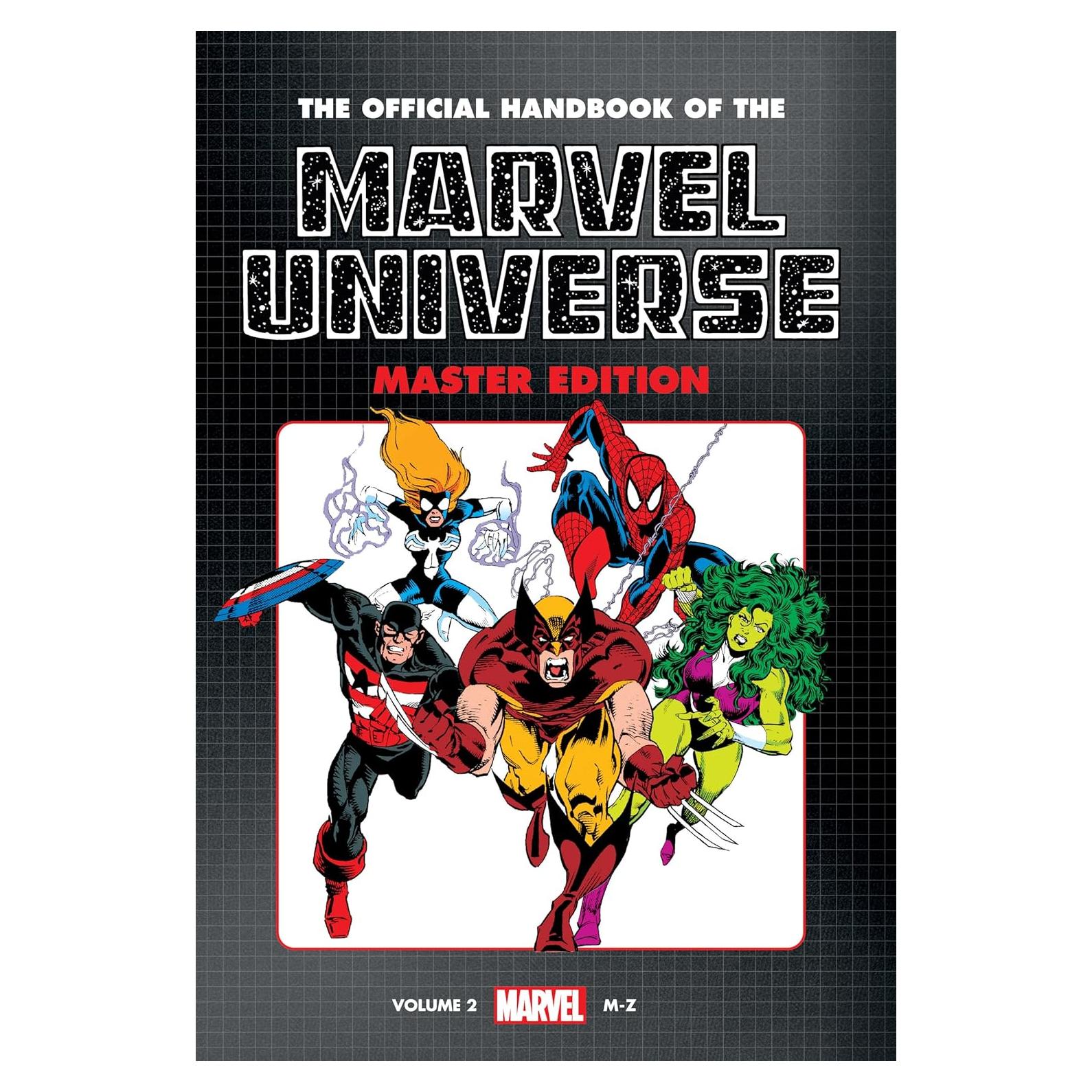 Official Handbook Of The Marvel Universe: Master Edition Omnibus Vol. 2 Heroes Cover