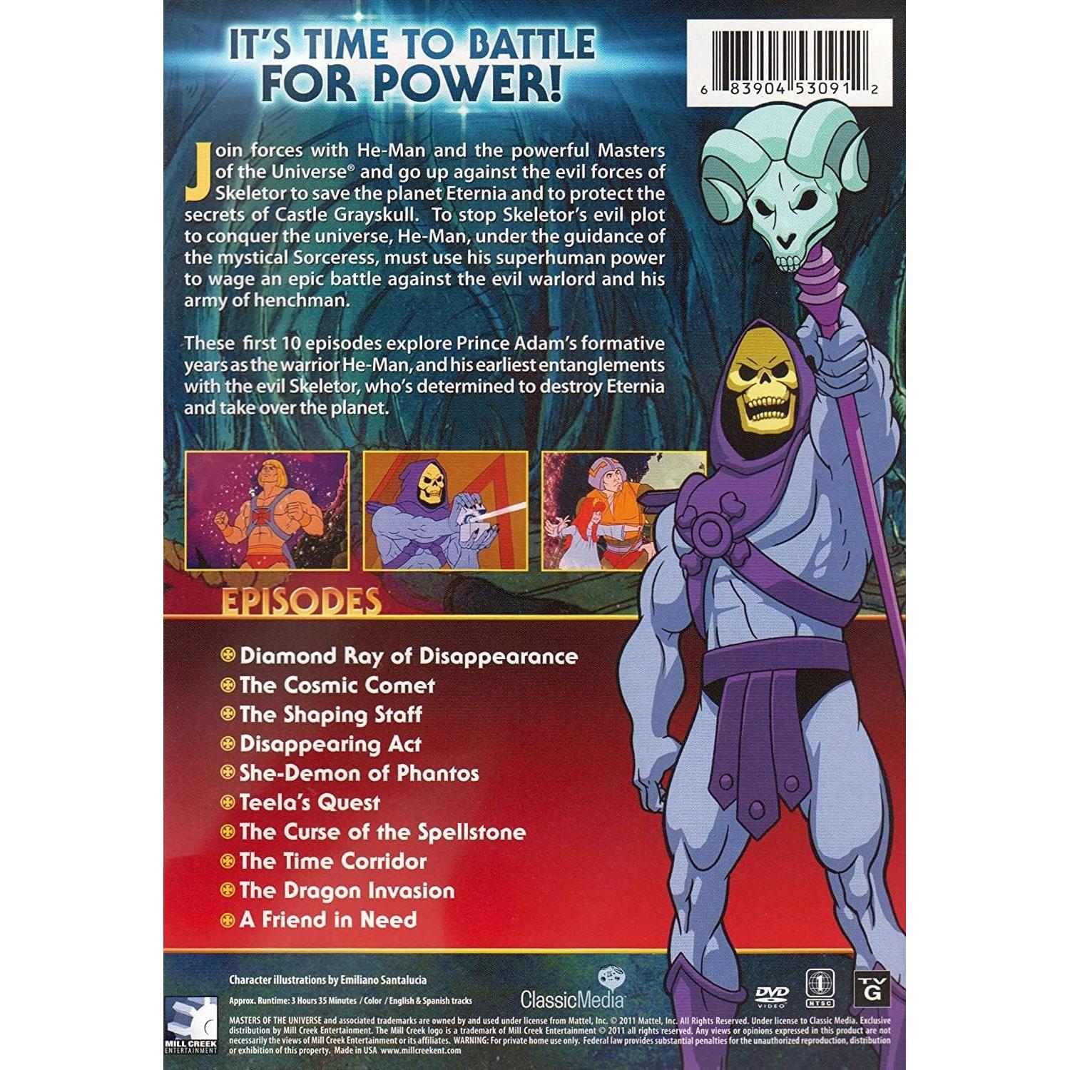 He-Man y los Masters del Universo Temporada 1 DVD 10 Episodios