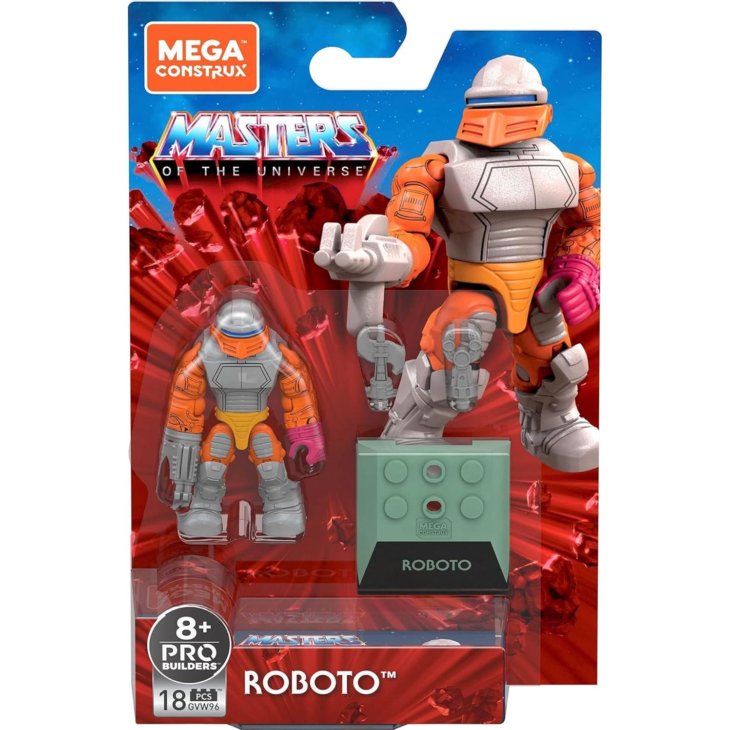Figura Mega Construx Roboto Maestros del Universo 15 cm