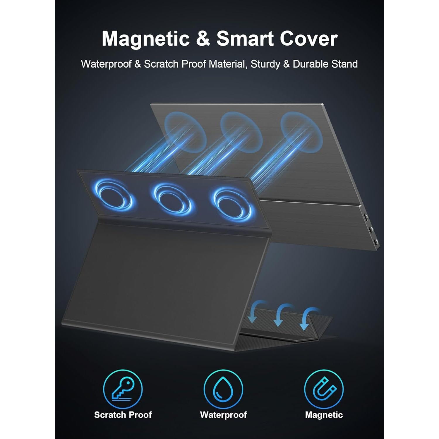 Monitor Portátil 4K MagicRaven 14.5" IPS USB-C HDMI