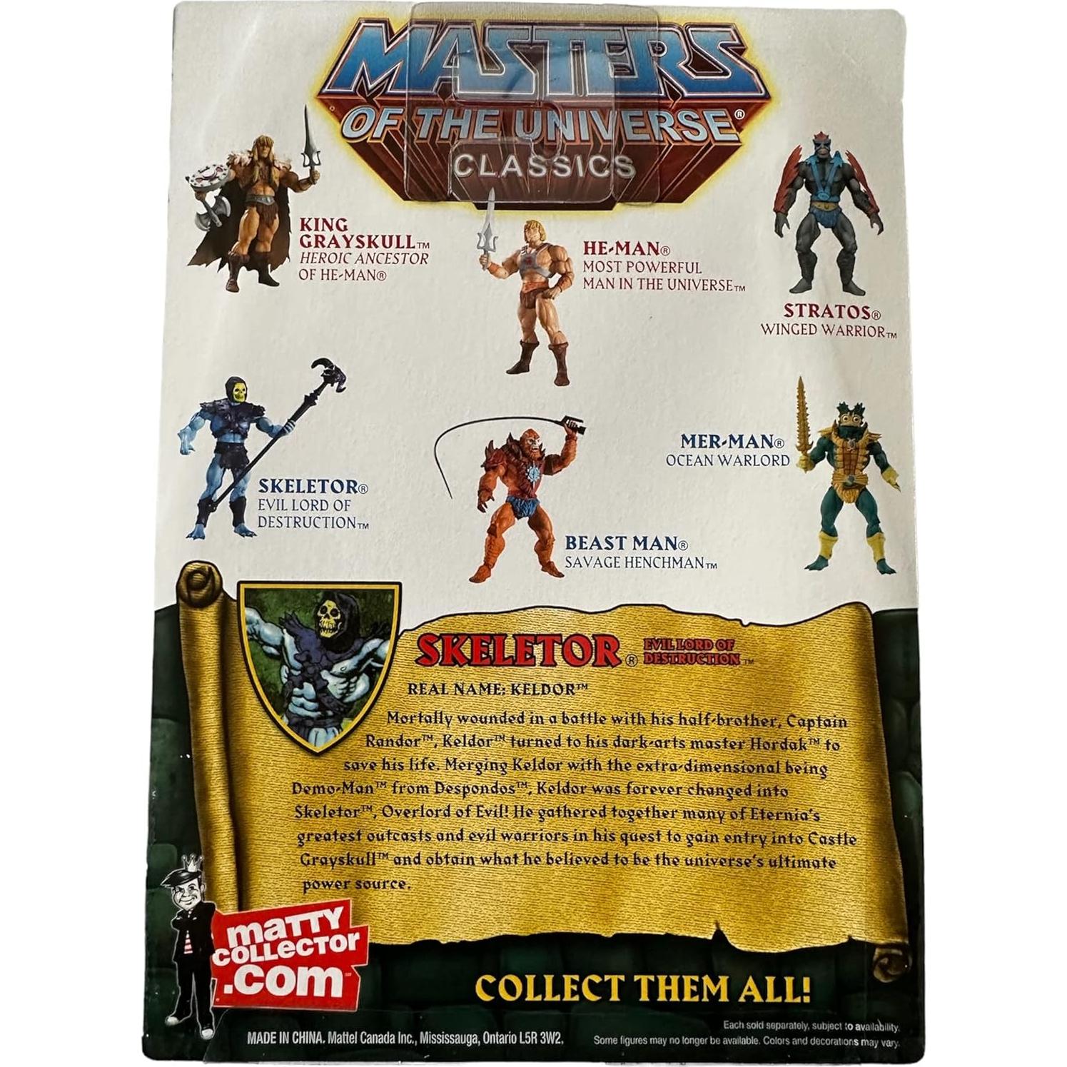 Figura de Acción Skeletor Classics Mattel 15x20 cm