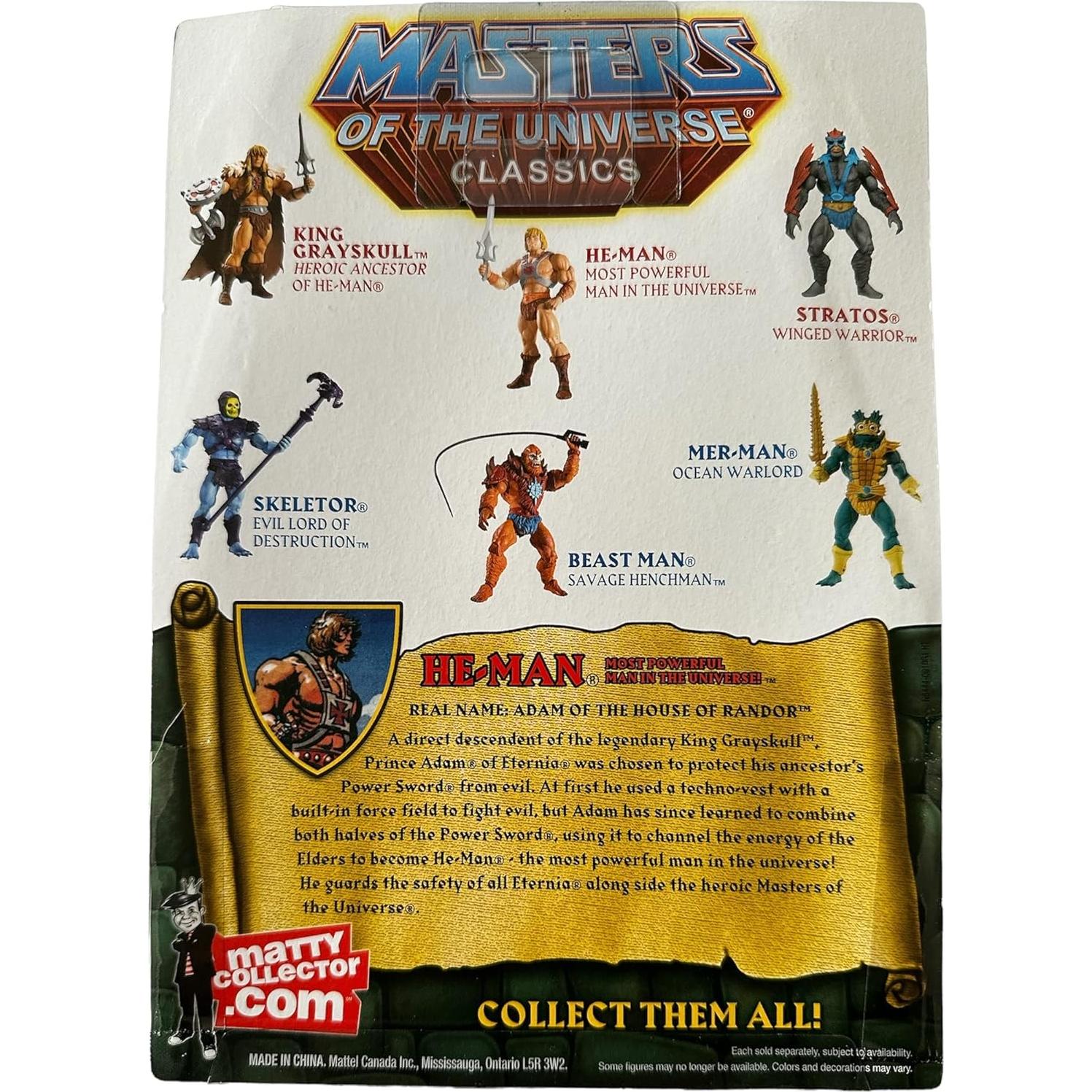 Figura de Acción He-Man Maestros del Universo Clásicos 22.86 cm