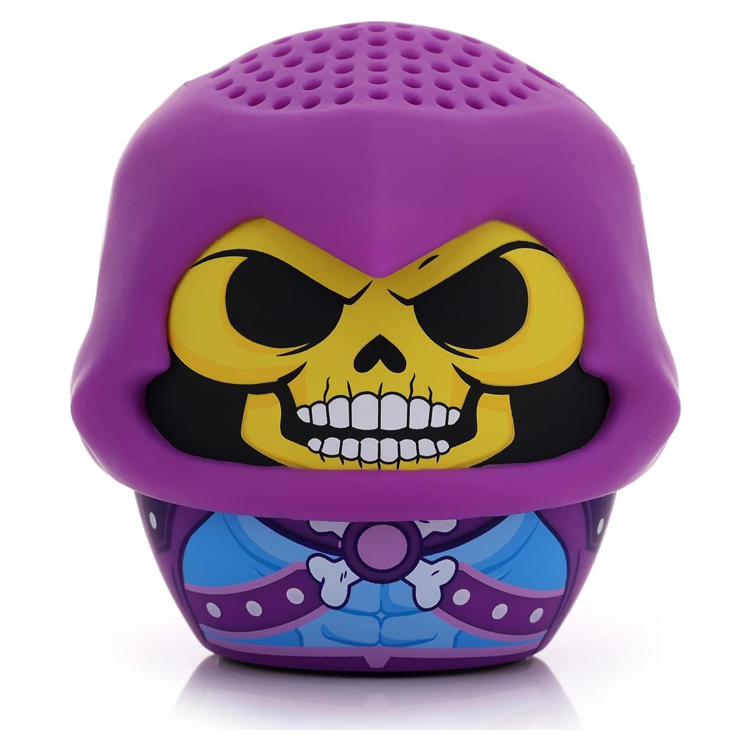Altavoz Bluetooth Bitty Boomers Skeletor 5.08 cm Multicolor