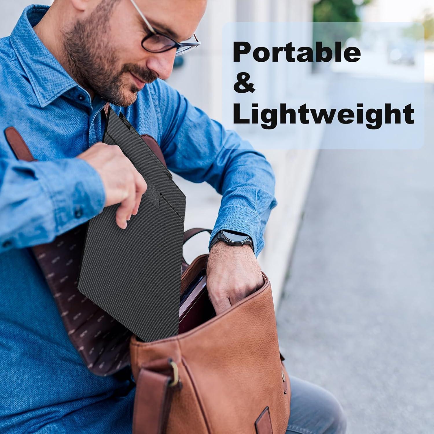 Monitor Portátil Synnov 14" 1080P con Altavoz y Soporte