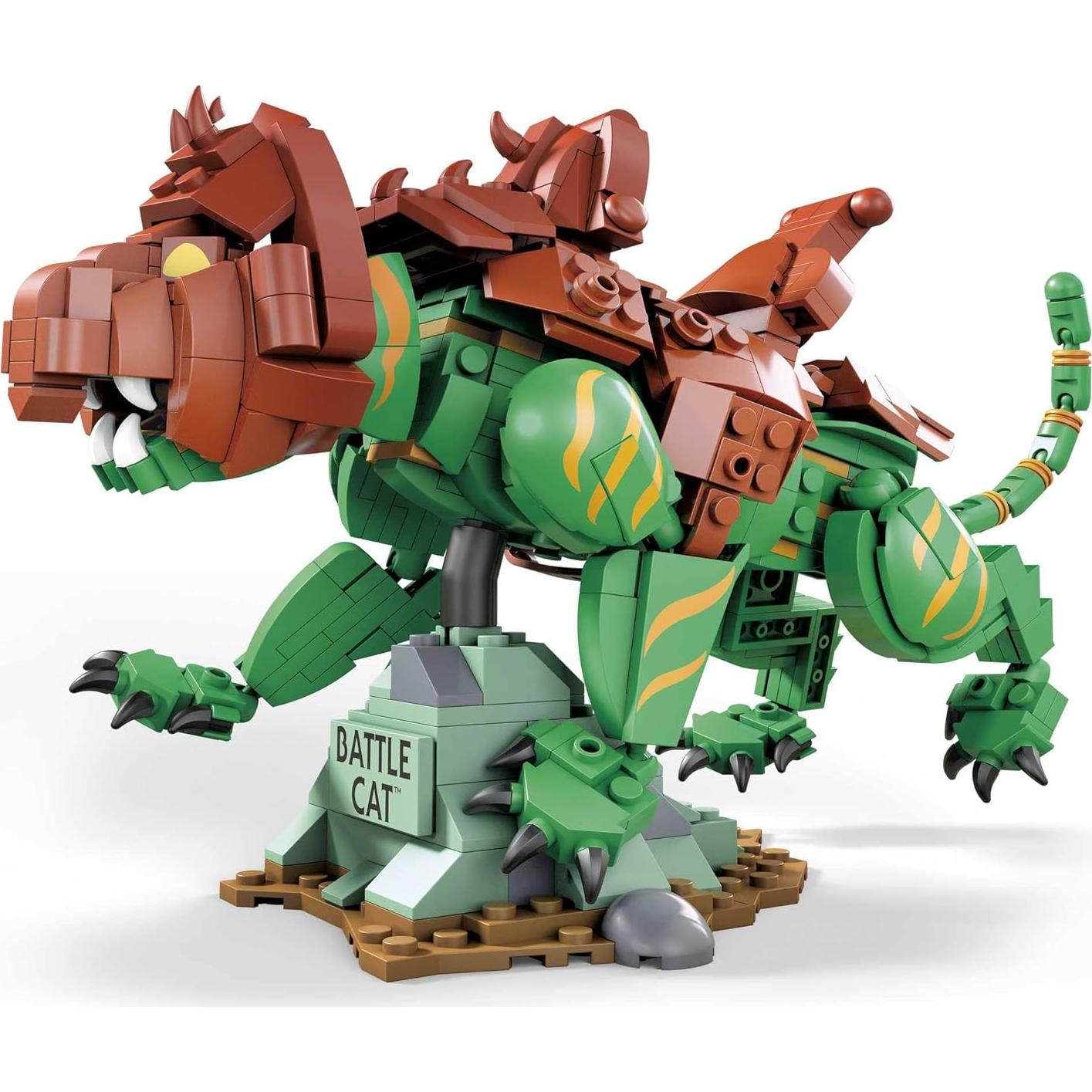 Set de Construcción Mega Construx Battle Cat 25,4 cm 537 Piezas