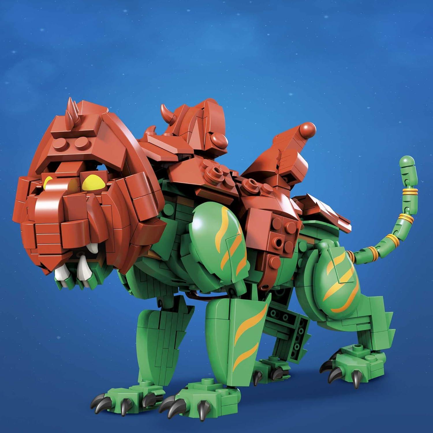 Set de Construcción Mega Construx Battle Cat 25,4 cm 537 Piezas