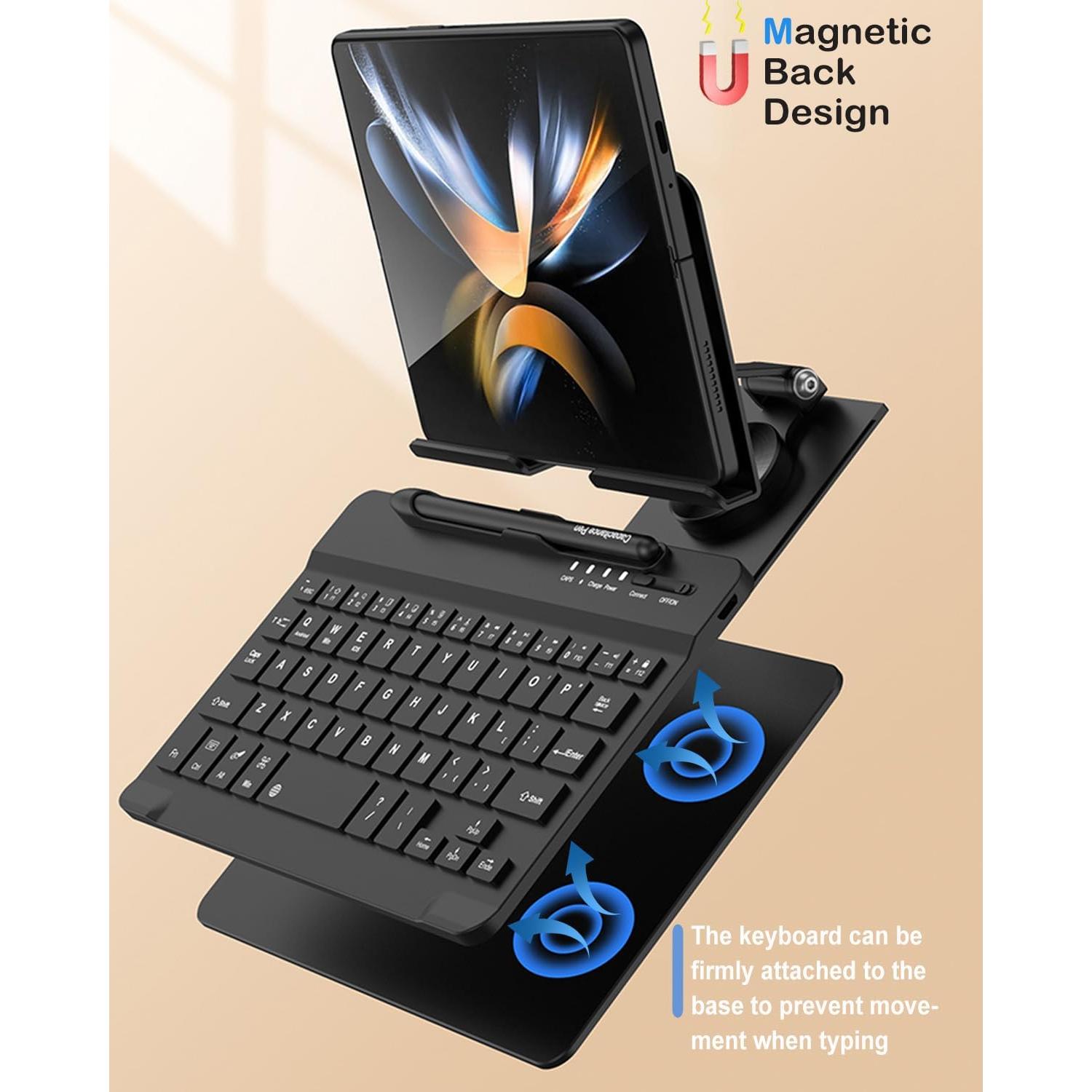 Teclado Bluetooth Inalámbrico Enituo + Soporte Ajustable + Lápiz