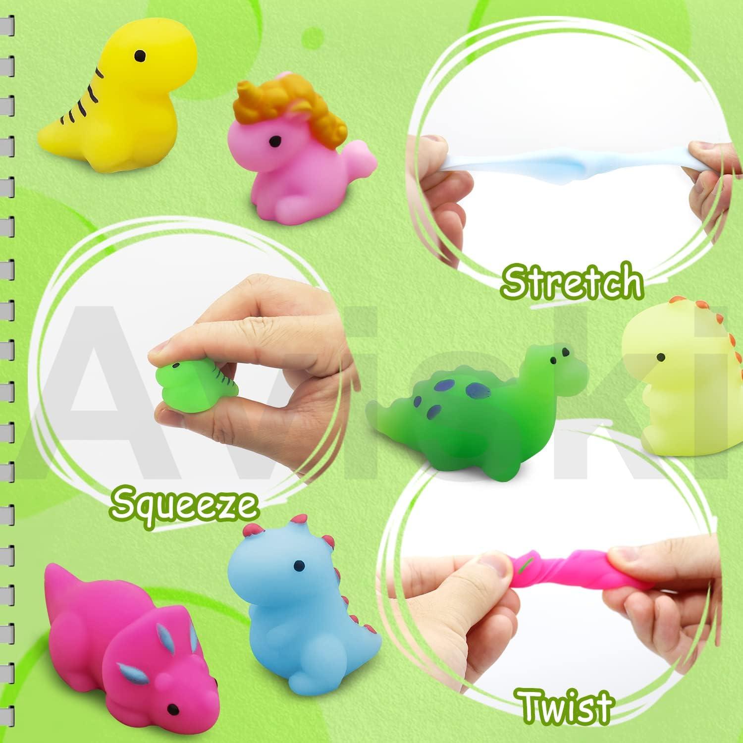 30 Juguetes Mochi Squishy Dinosaurios Aviski 3-6 cm