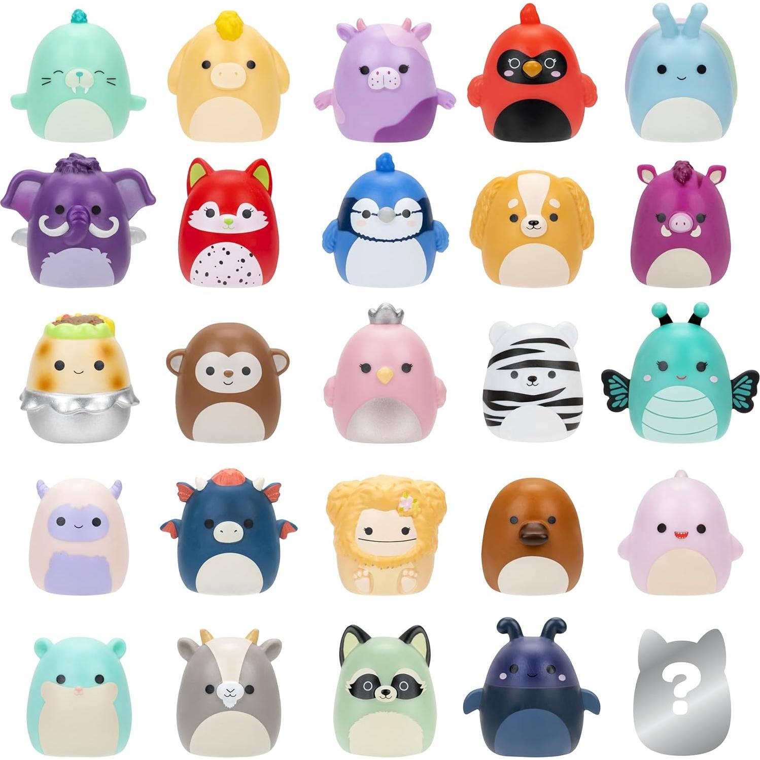 Paquete de 25 Mini-Squish-a-longs Jazwares Serie 2