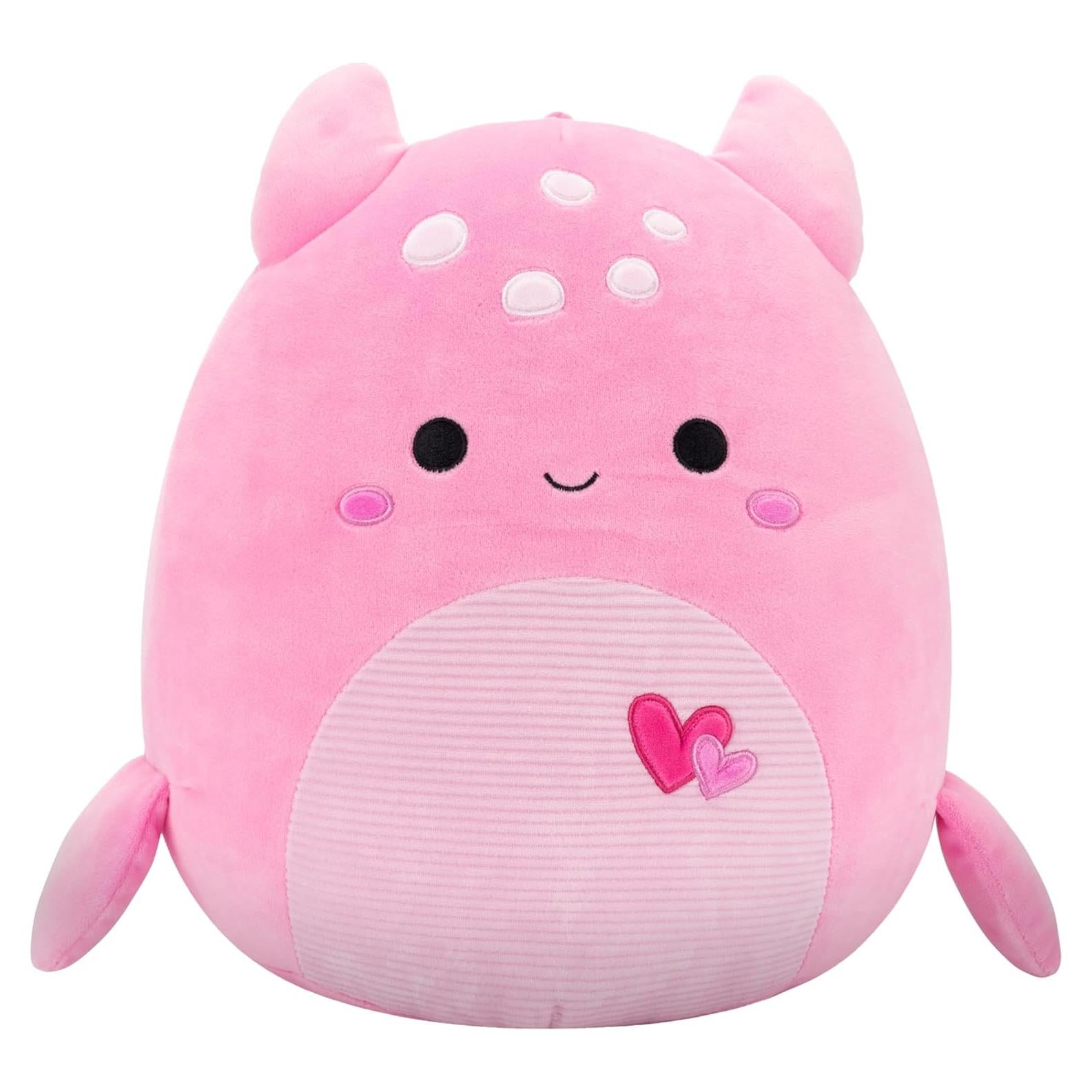 Squishmallows 30 cm Artin Monstruo Lago Ness Rosa Jazwares