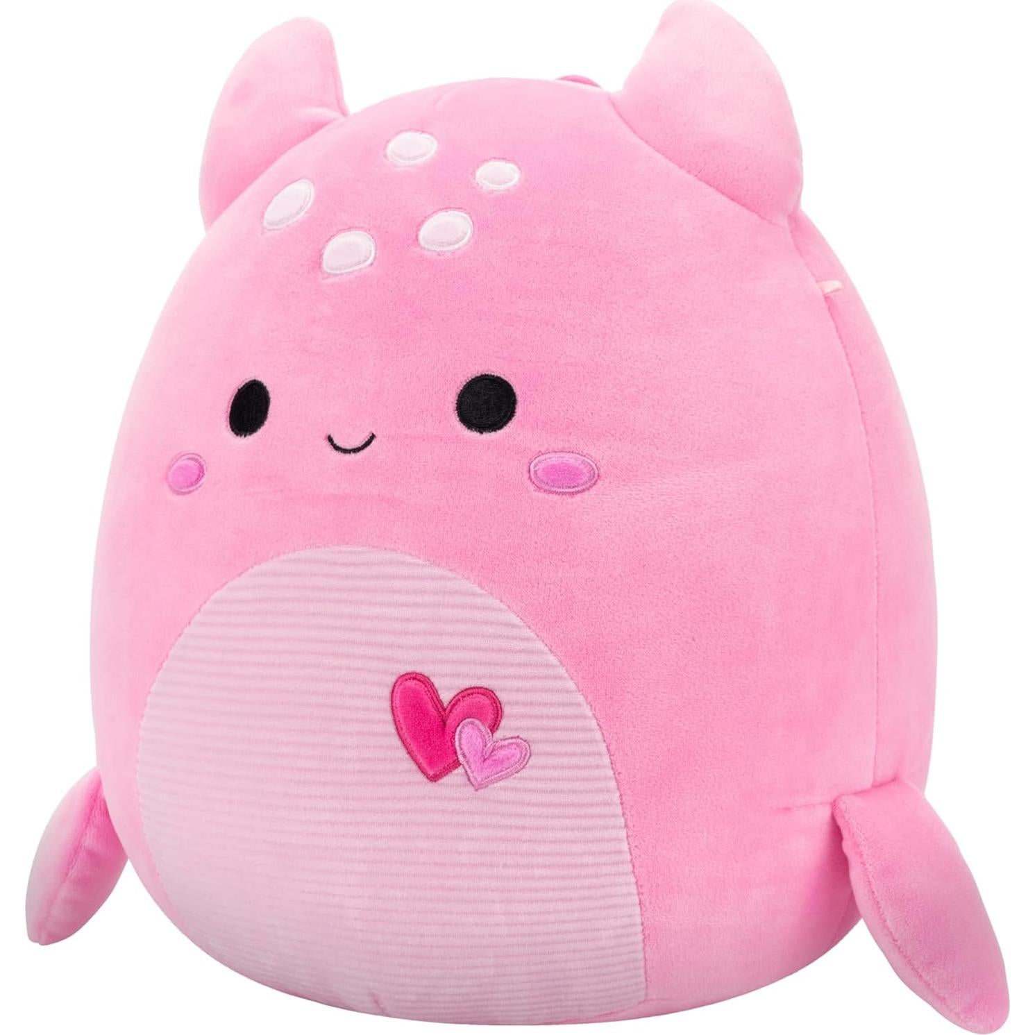 Squishmallows 30 cm Artin Monstruo Lago Ness Rosa Jazwares