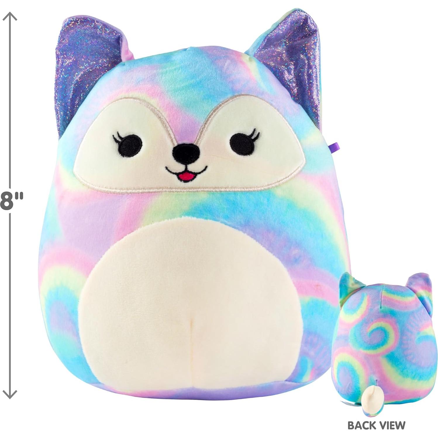 Squishmallows Peluche Zorro Arcoíris Felexine 20 cm Jazwares