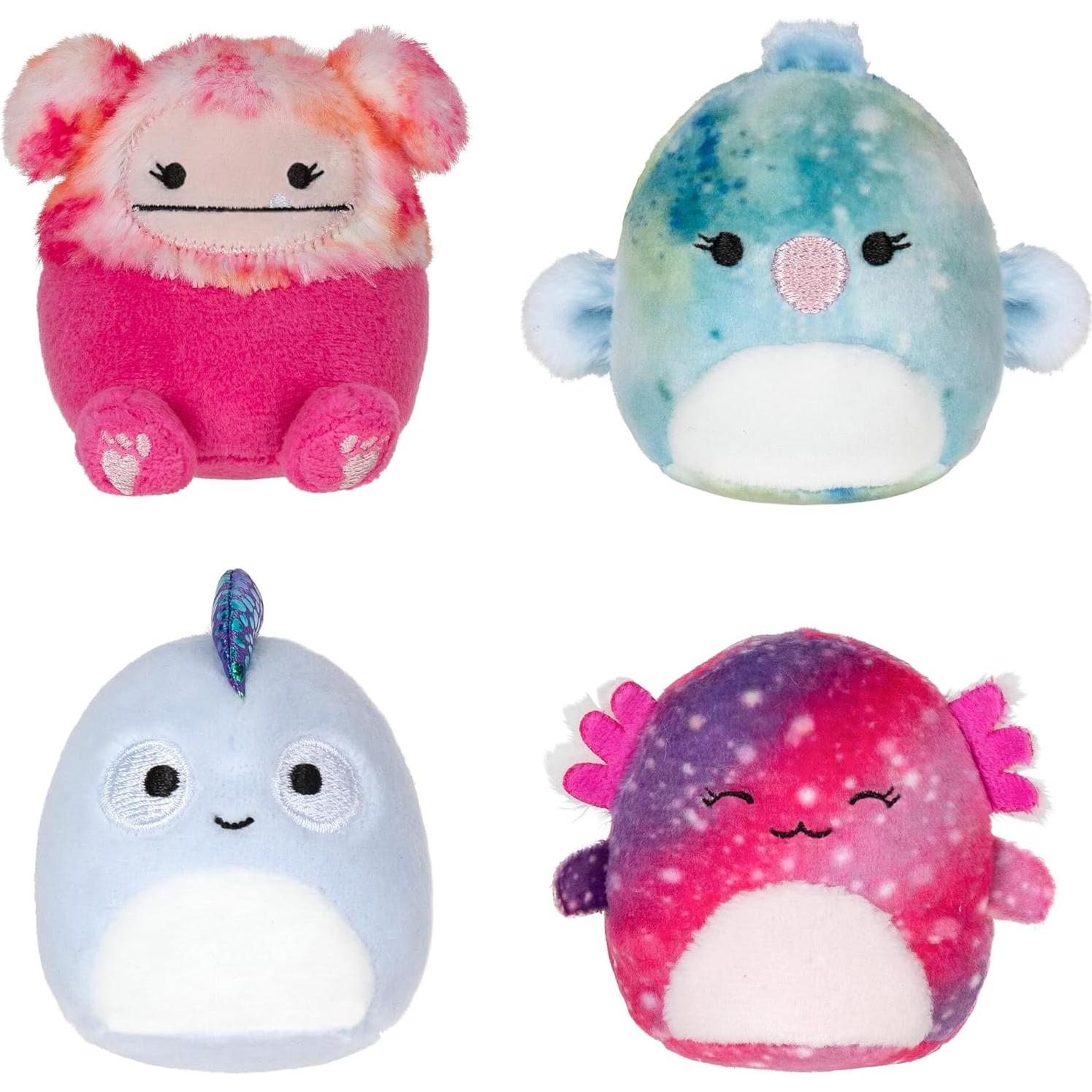 Almacenamiento y Exhibición Squishville Jazwares - 4 Peluches 5cm