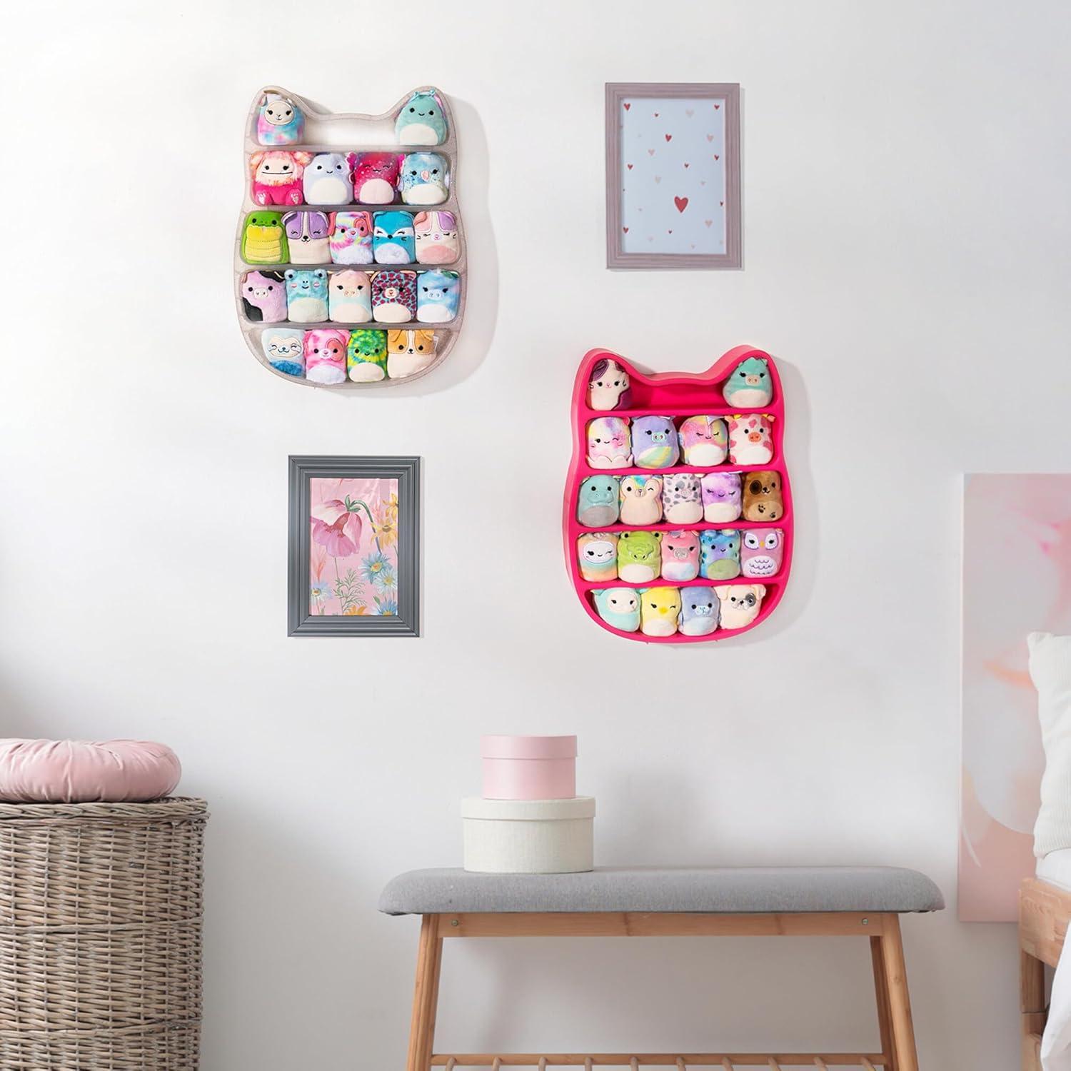 Almacenamiento y Exhibición Squishville Jazwares - 4 Peluches 5cm