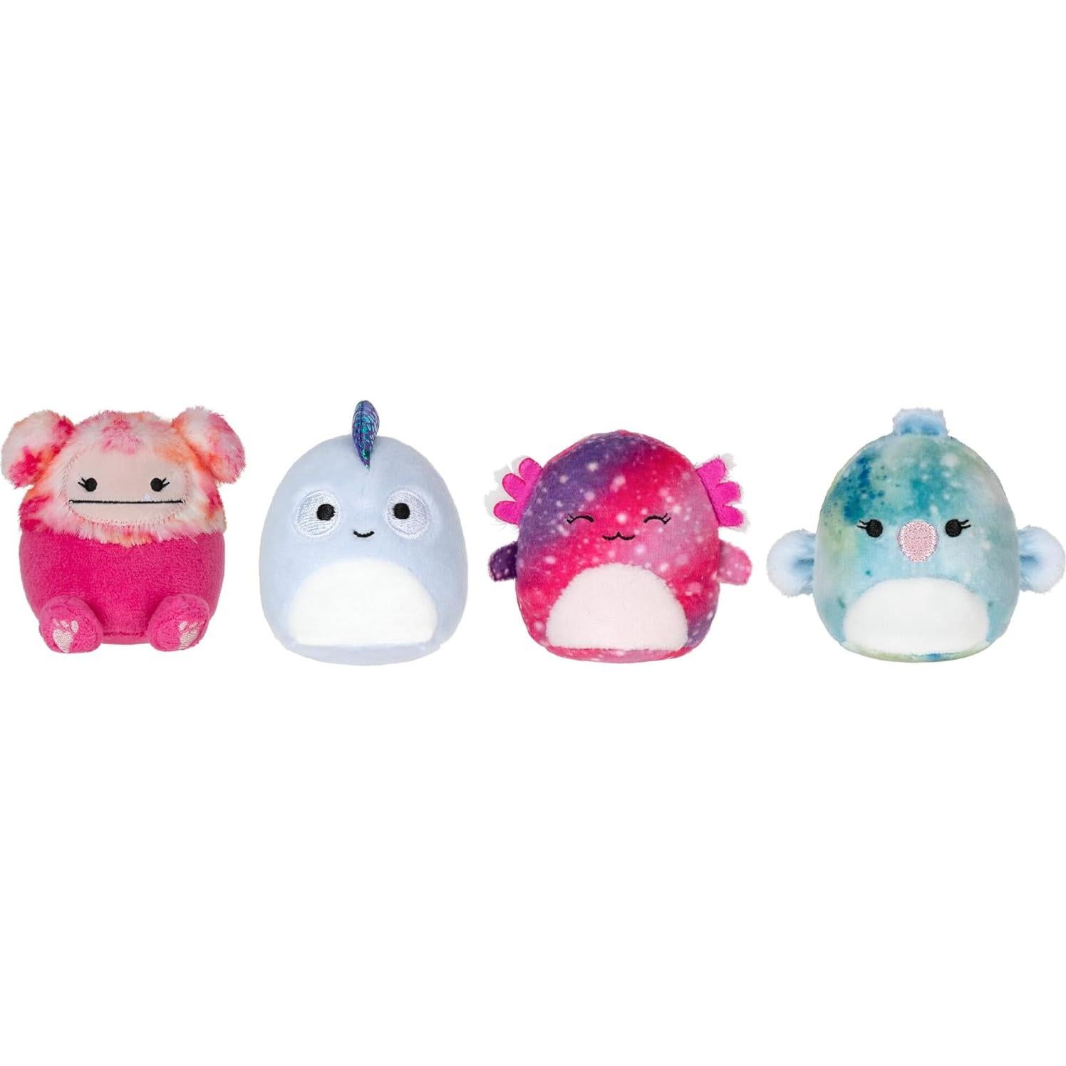 Almacenamiento y Exhibición Squishville Jazwares - 4 Peluches 5cm