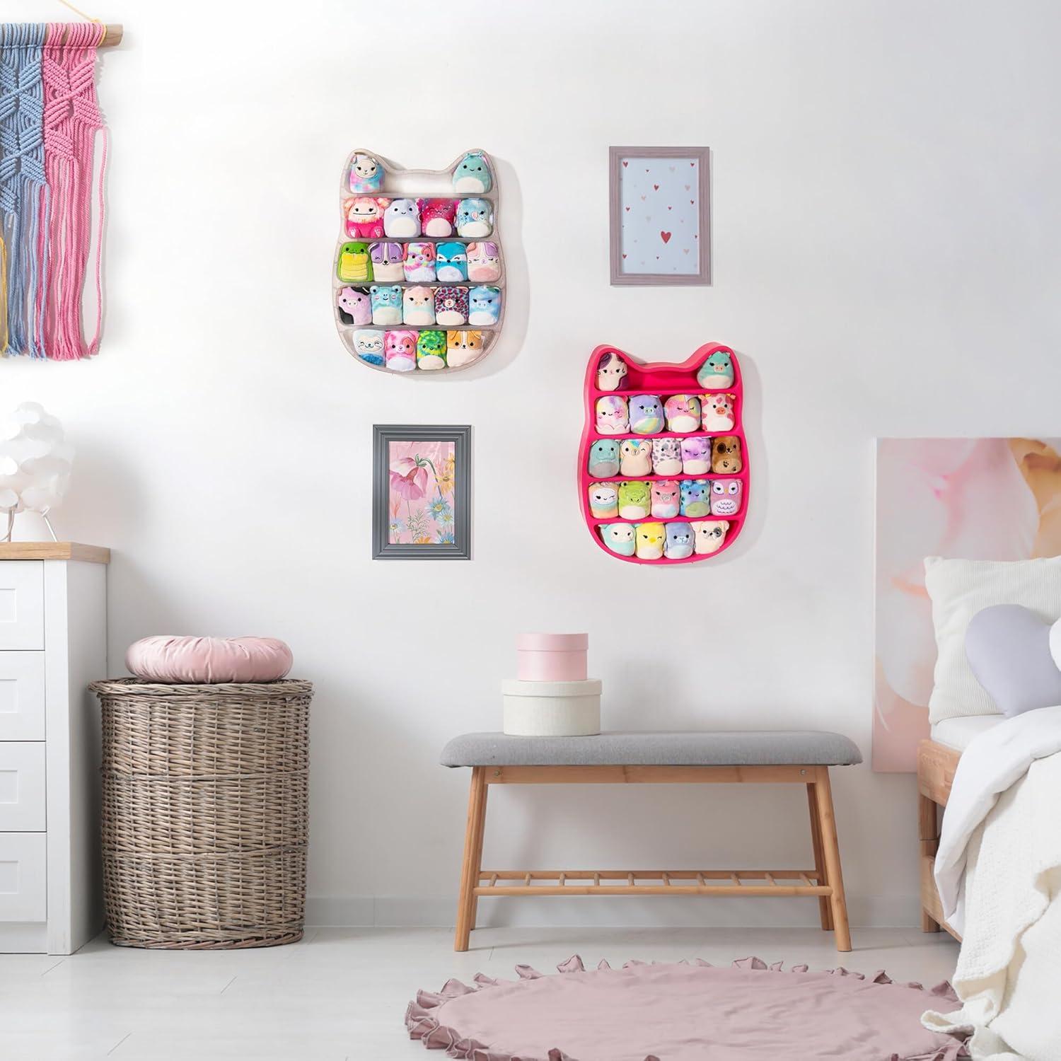 Almacenamiento y Exhibición Squishville Jazwares - 4 Peluches 5cm