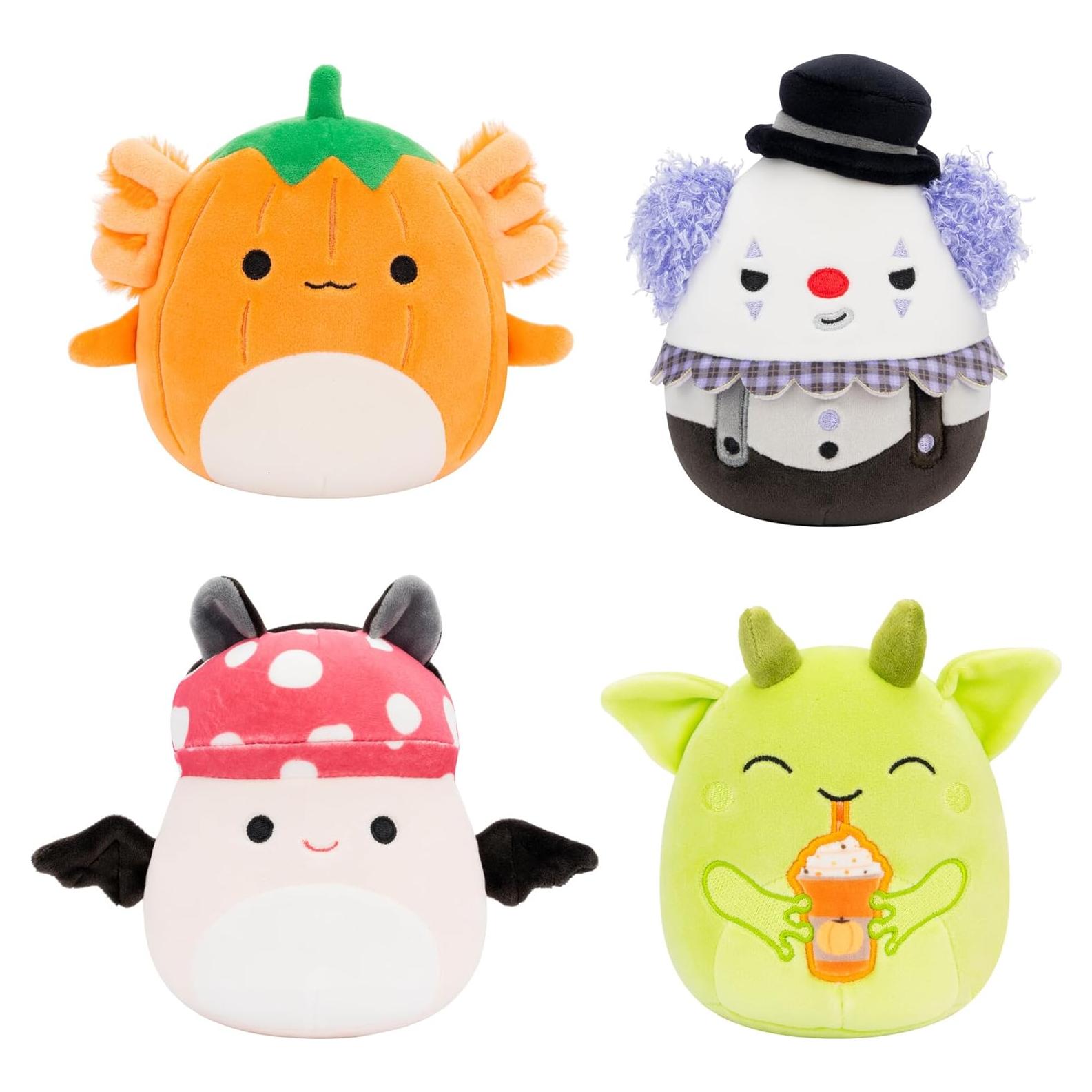 Squishmallows Halloween 4-Pack 12.7 cm Jazwares