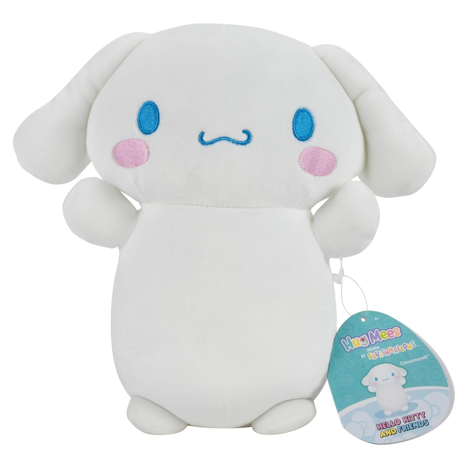 Peluche Cinnamoroll HugMees 25,4 cm Jazwares Ultrasuave