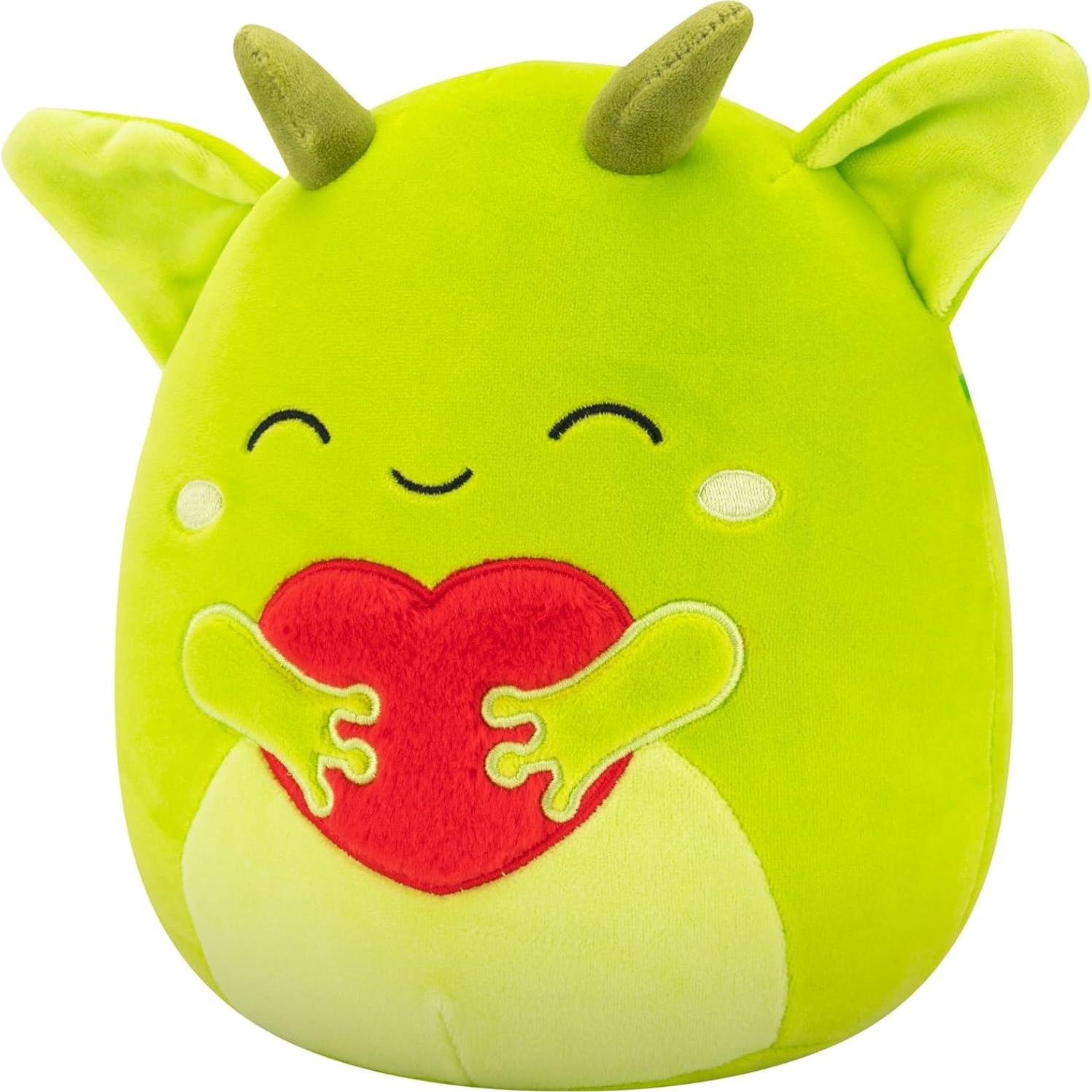 Squishmallows Fitzy Duende Verde 20cm Peluche Oficial Jazwares