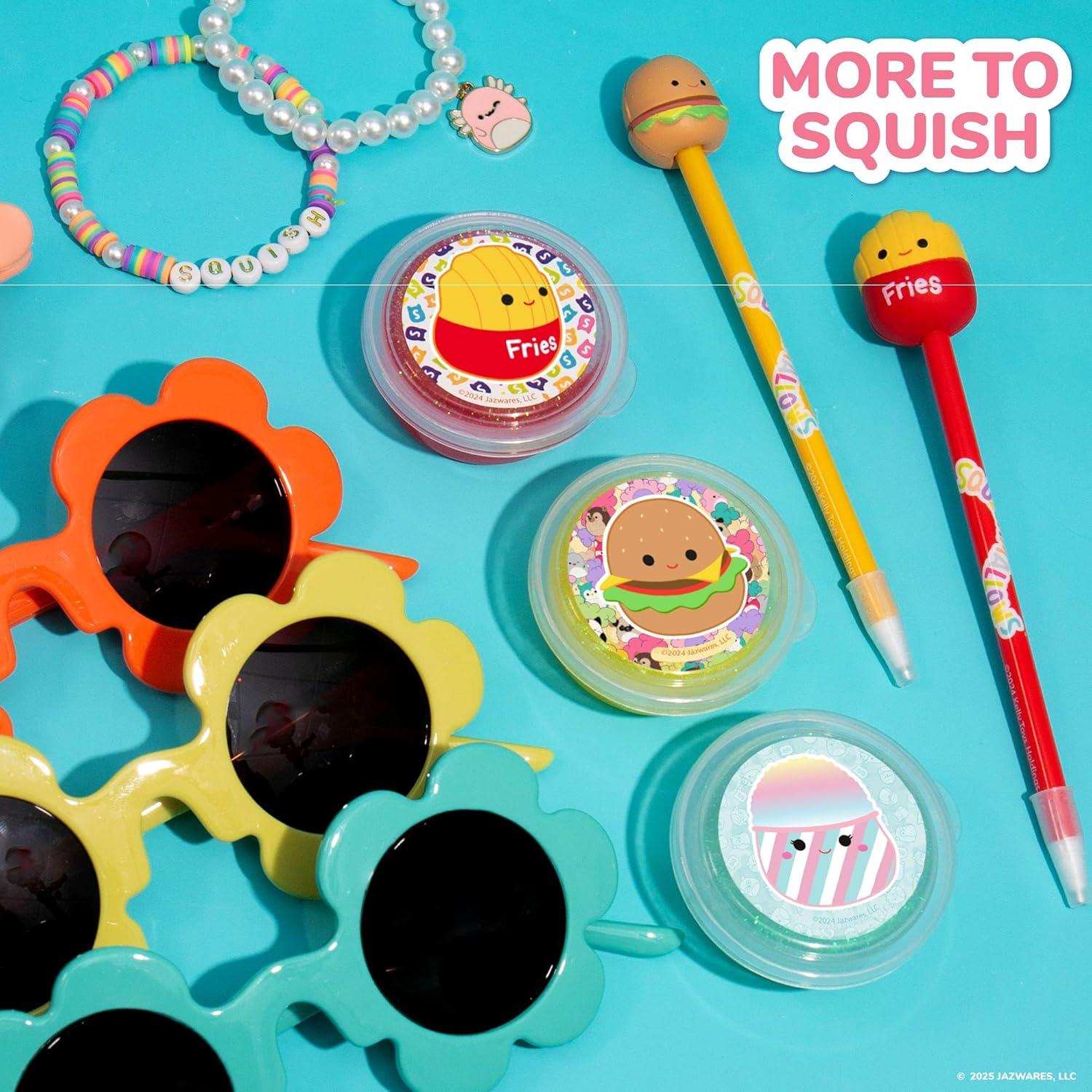 Conjunto de Slimes Aromatizados Squishmallows 25-Pack