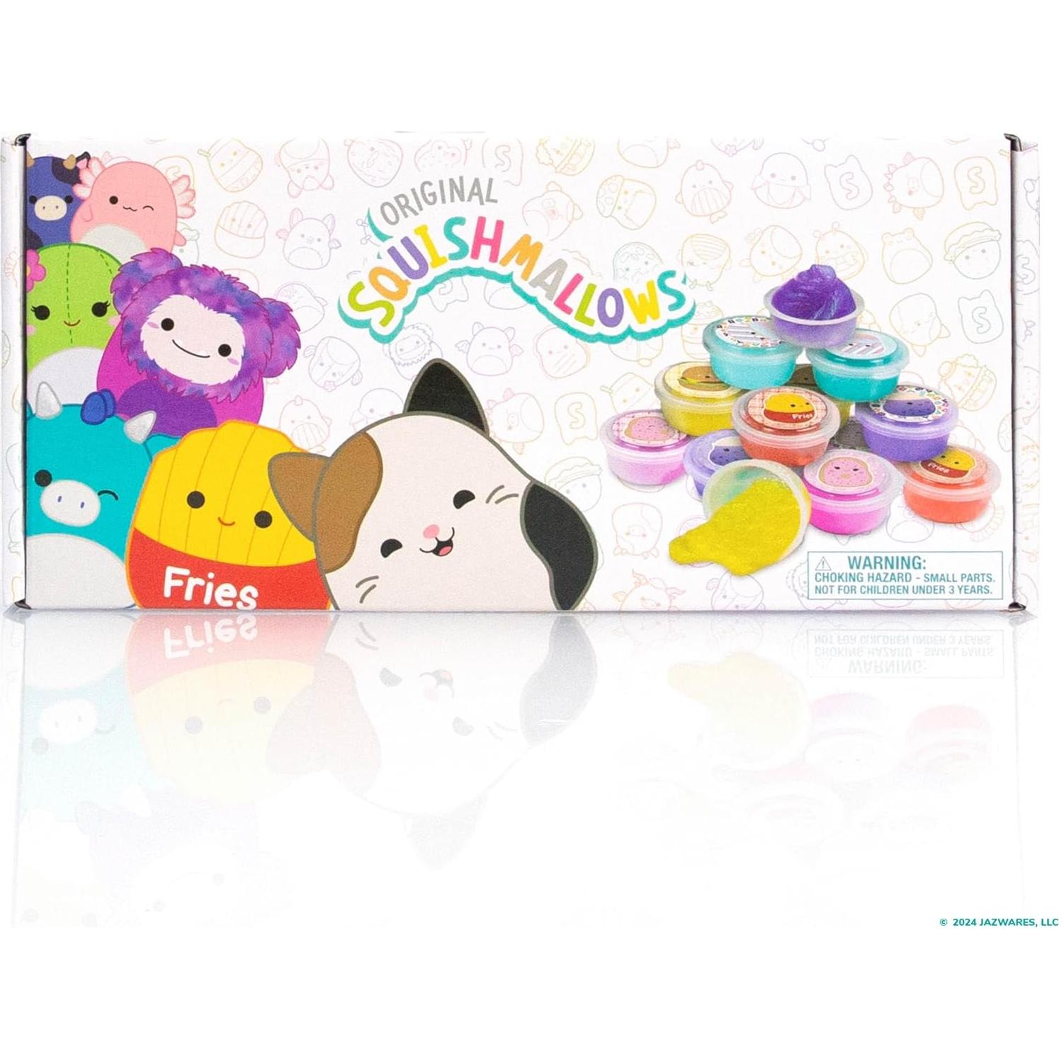 Conjunto de Slimes Aromatizados Squishmallows 25-Pack