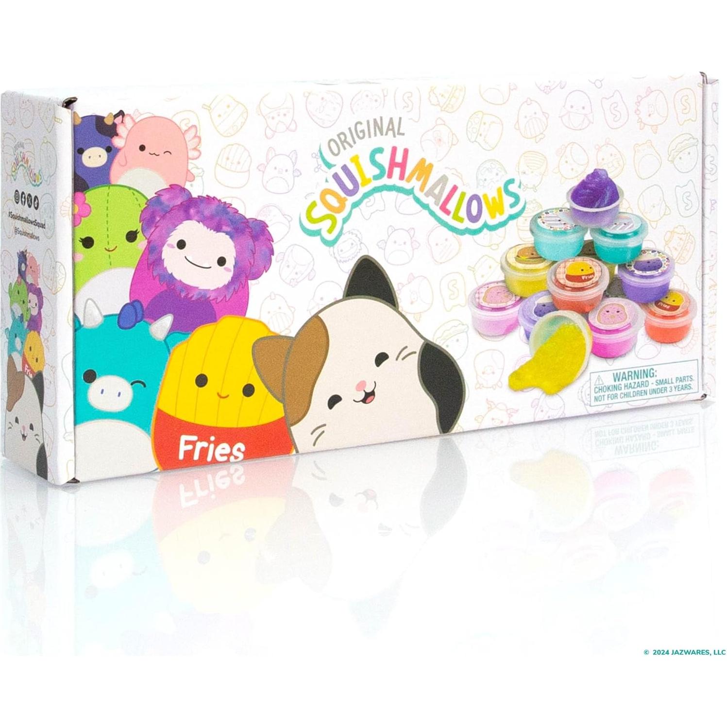 Conjunto de Slimes Aromatizados Squishmallows 25-Pack