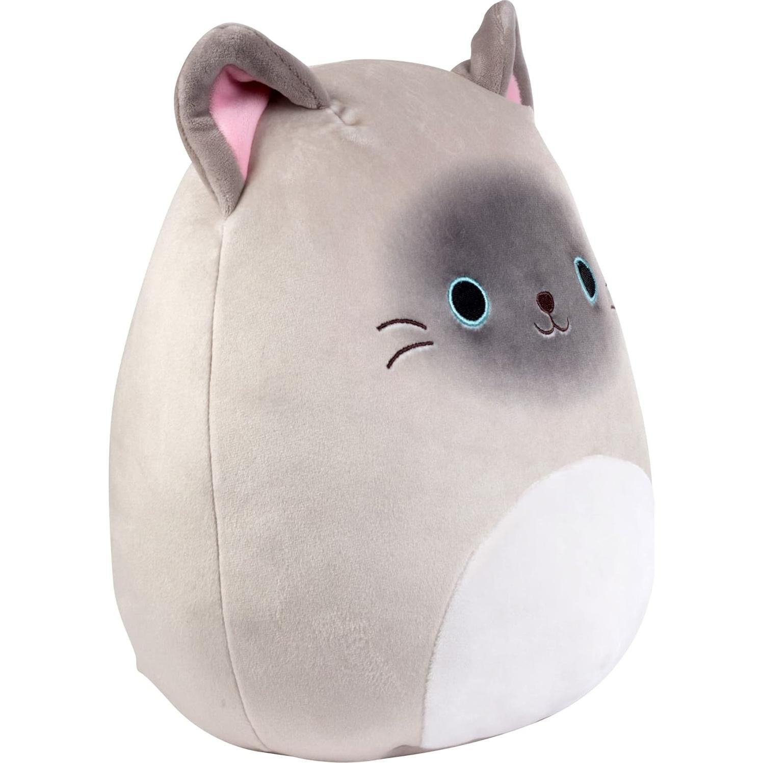 Squishmallows Felton Gato Siamés 25 cm Peluche Suave