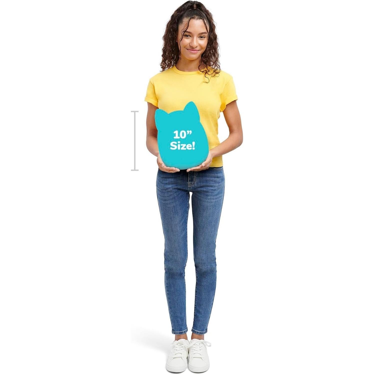 Squishmallows Felton Gato Siamés 25 cm Peluche Suave