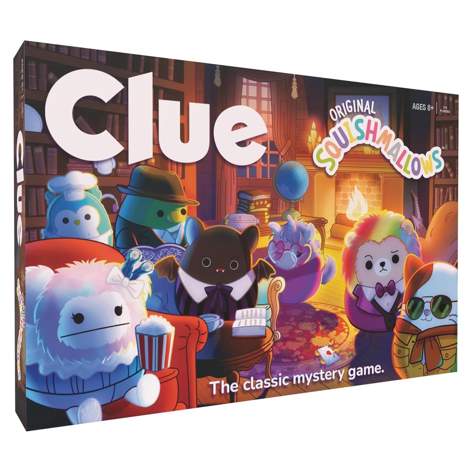 Juego de Mesa Clue Squishmallows USAopoly 2-6 Jugadores