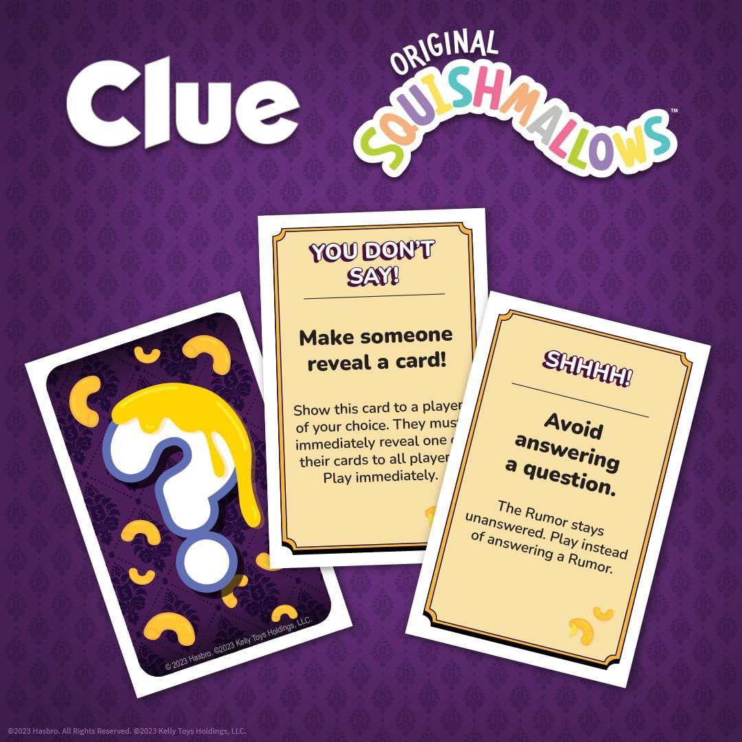 Juego de Mesa Clue Squishmallows USAopoly 2-6 Jugadores