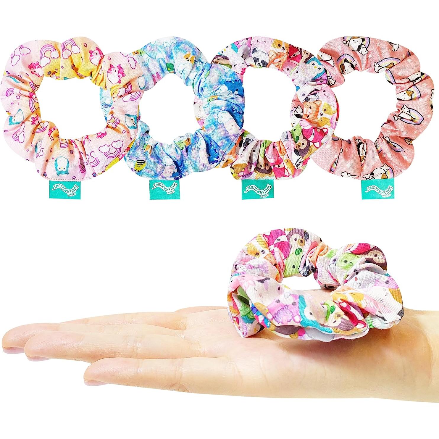 Scrunchies LUV HER para Niñas - 4 Grandes Personajes